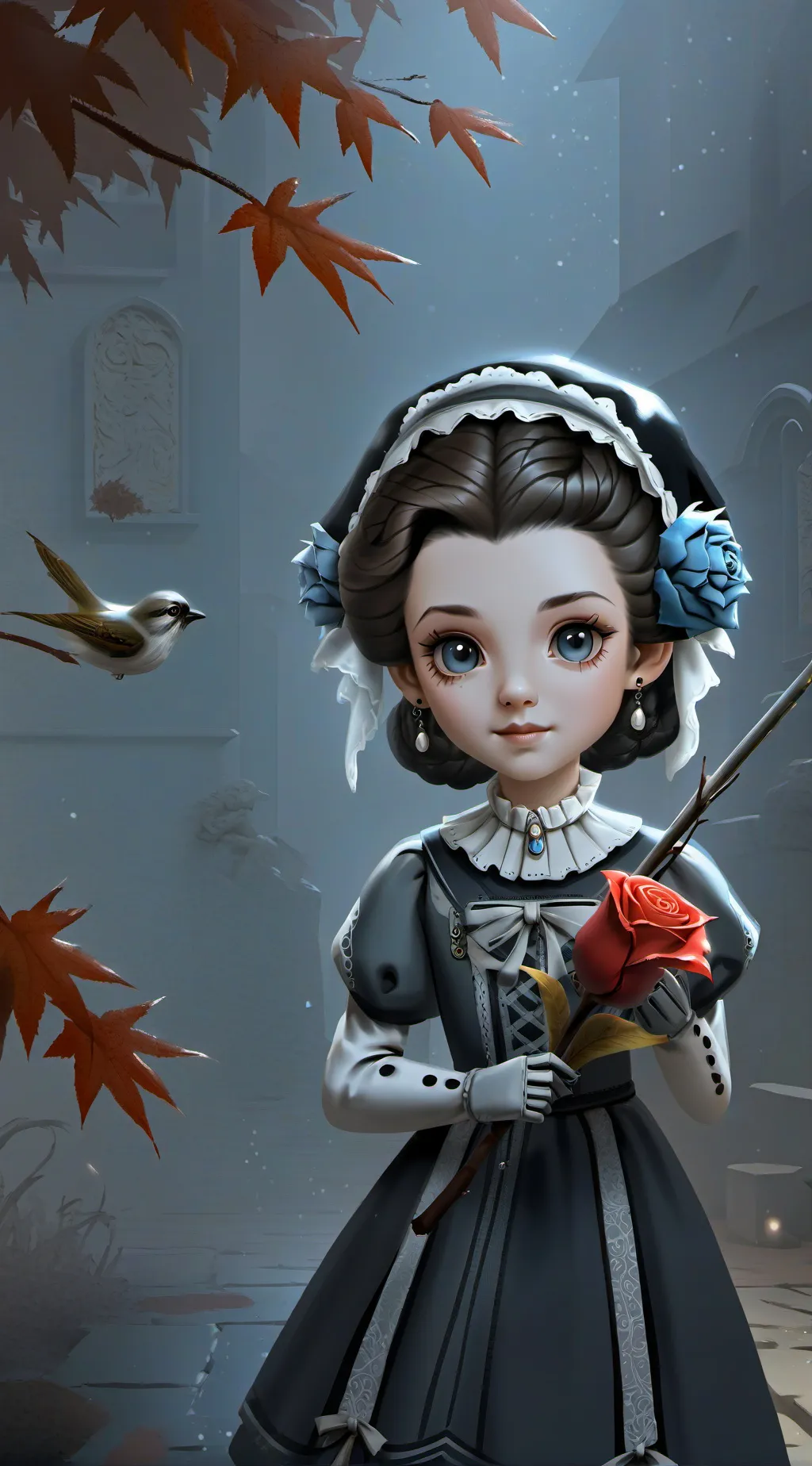ai character: Maya background