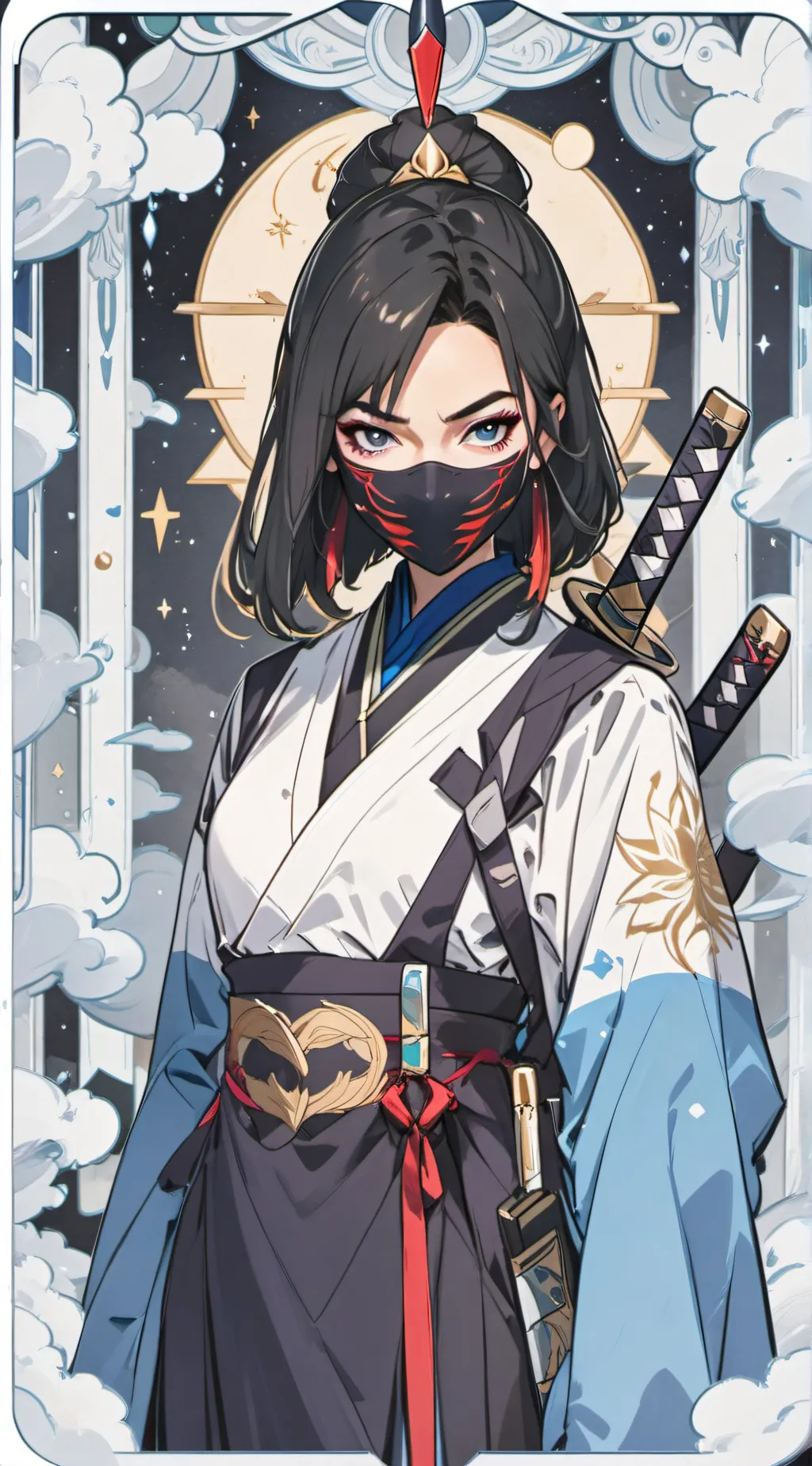 ai character: Burado V background