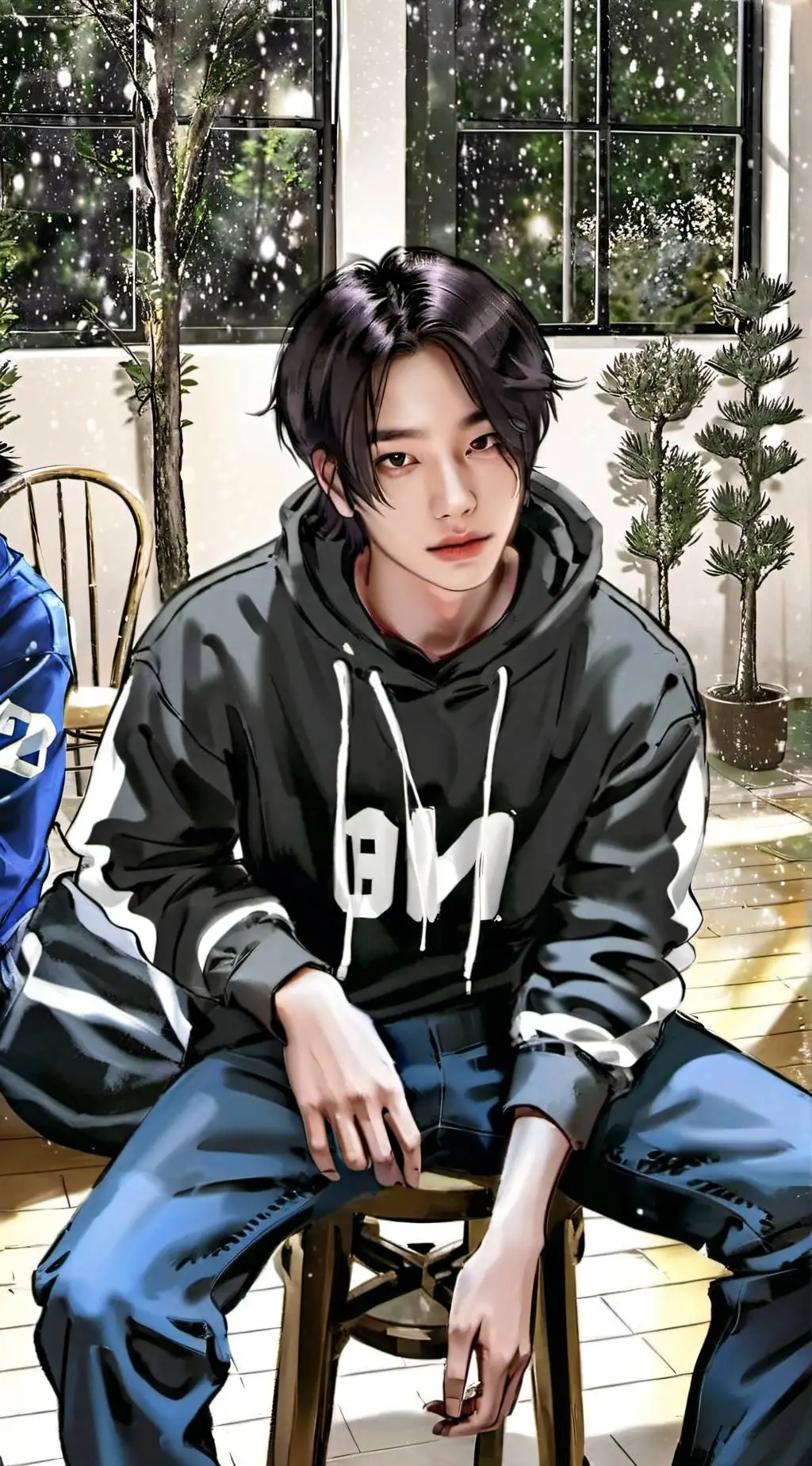 ai character: Hyunjin background