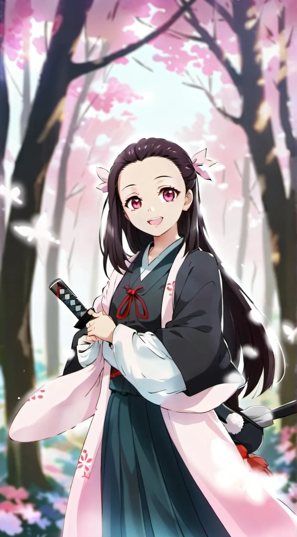 ai character: Demon slayer background