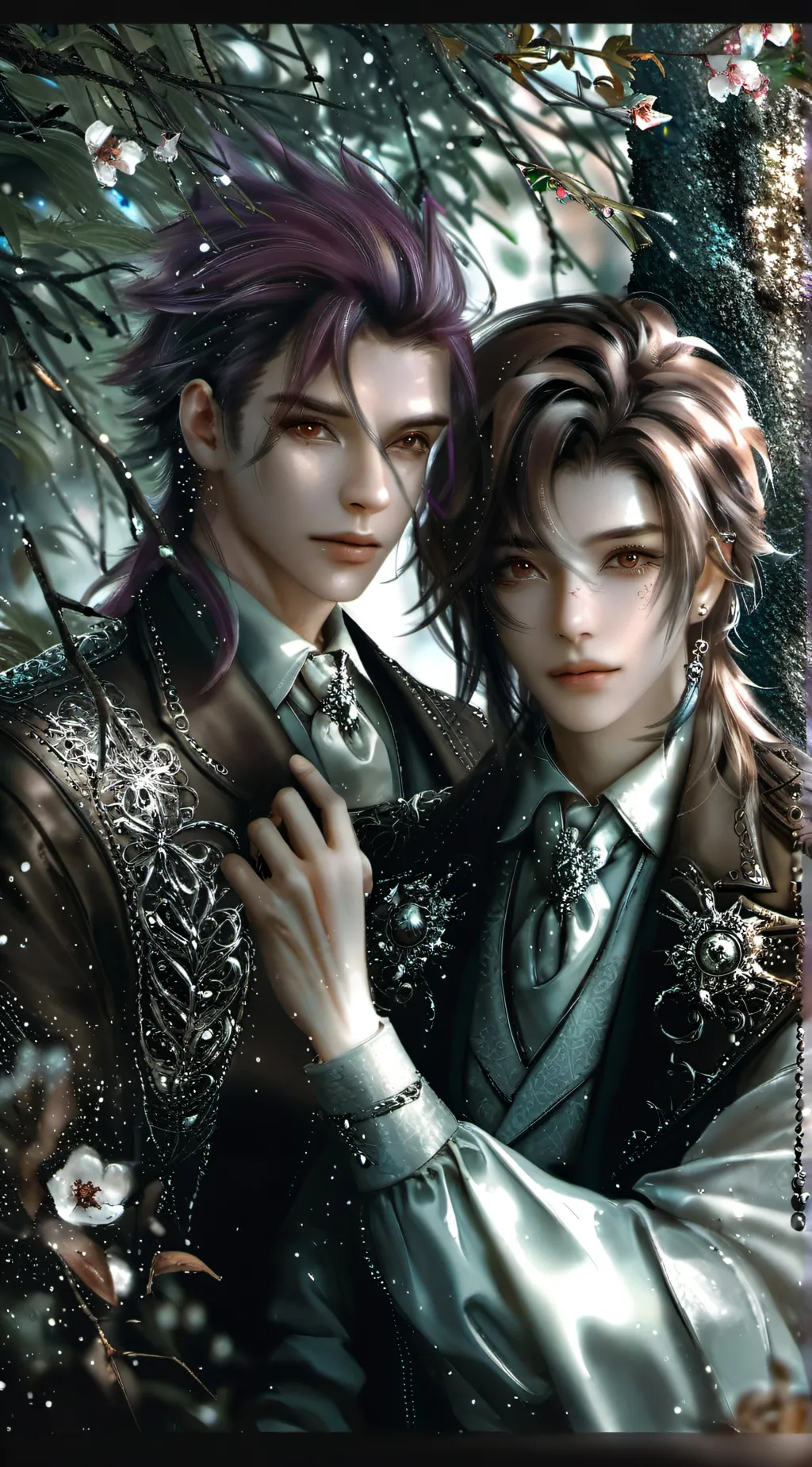 ai character: Drake and Caden background