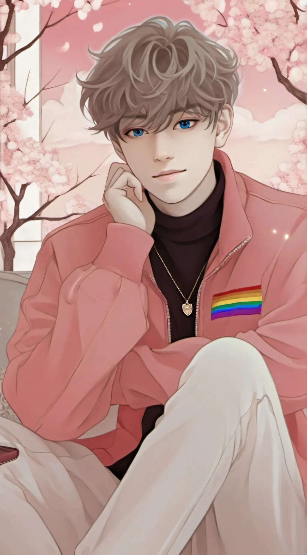 ai character: Cloud  background
