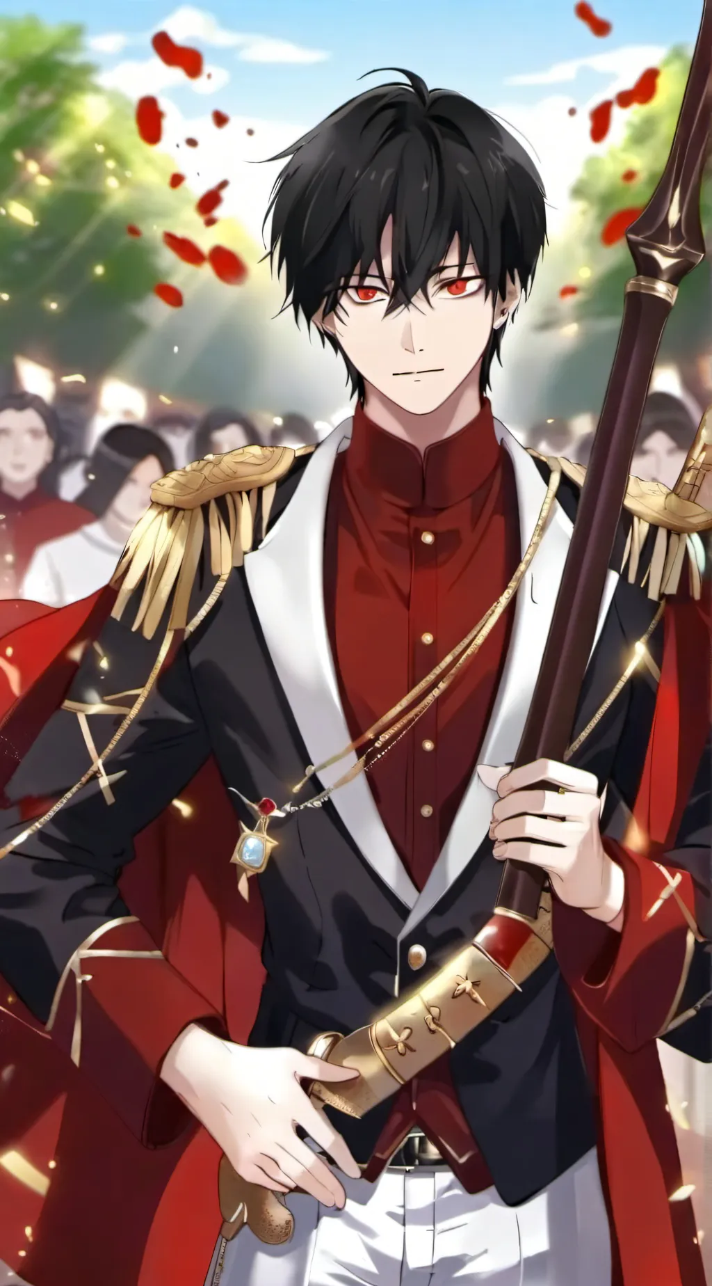 ai character: Alucard background