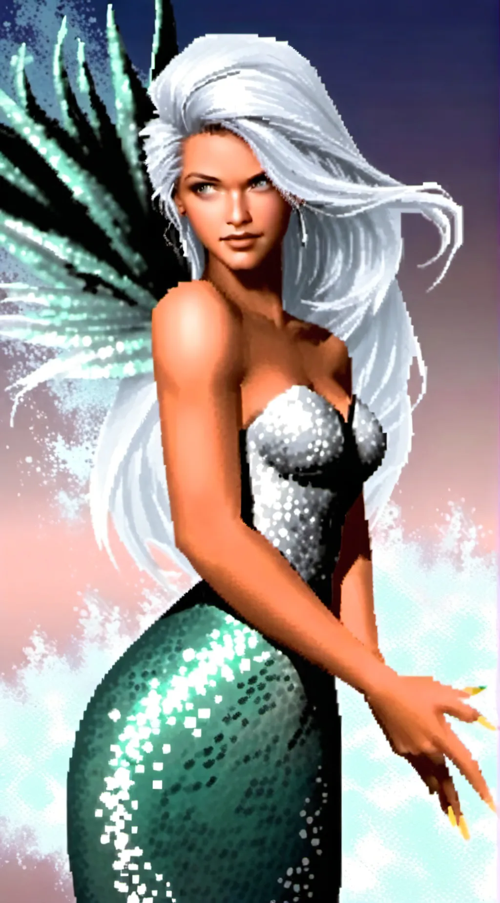 ai character: Star light mikle  background