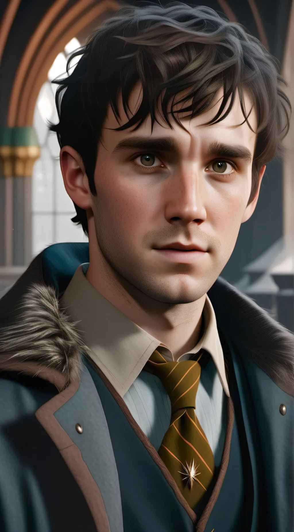 ai character: Neville longbottom background
