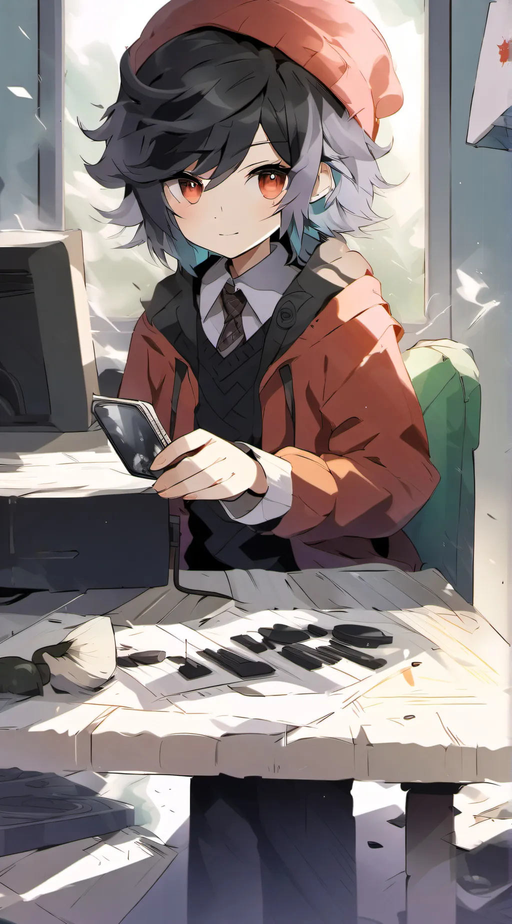 ai character: dandys world  background