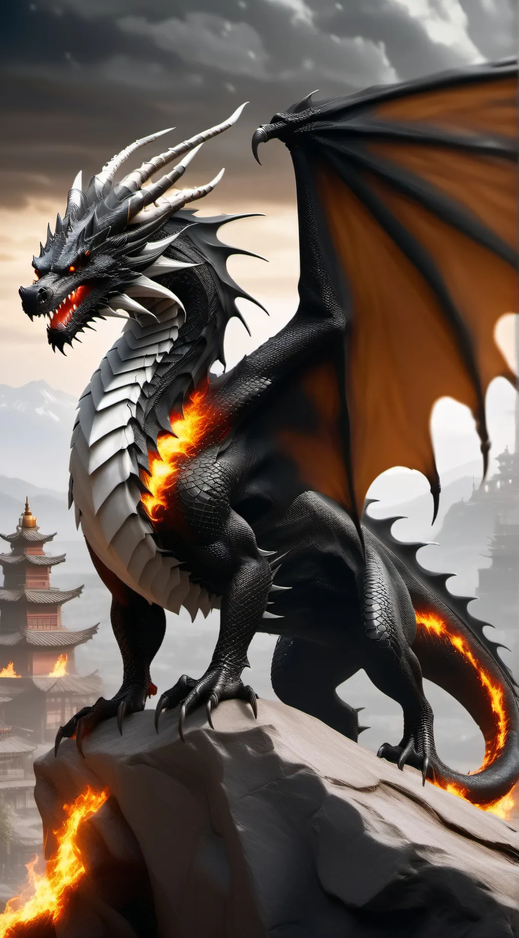 ai character: Flametail background