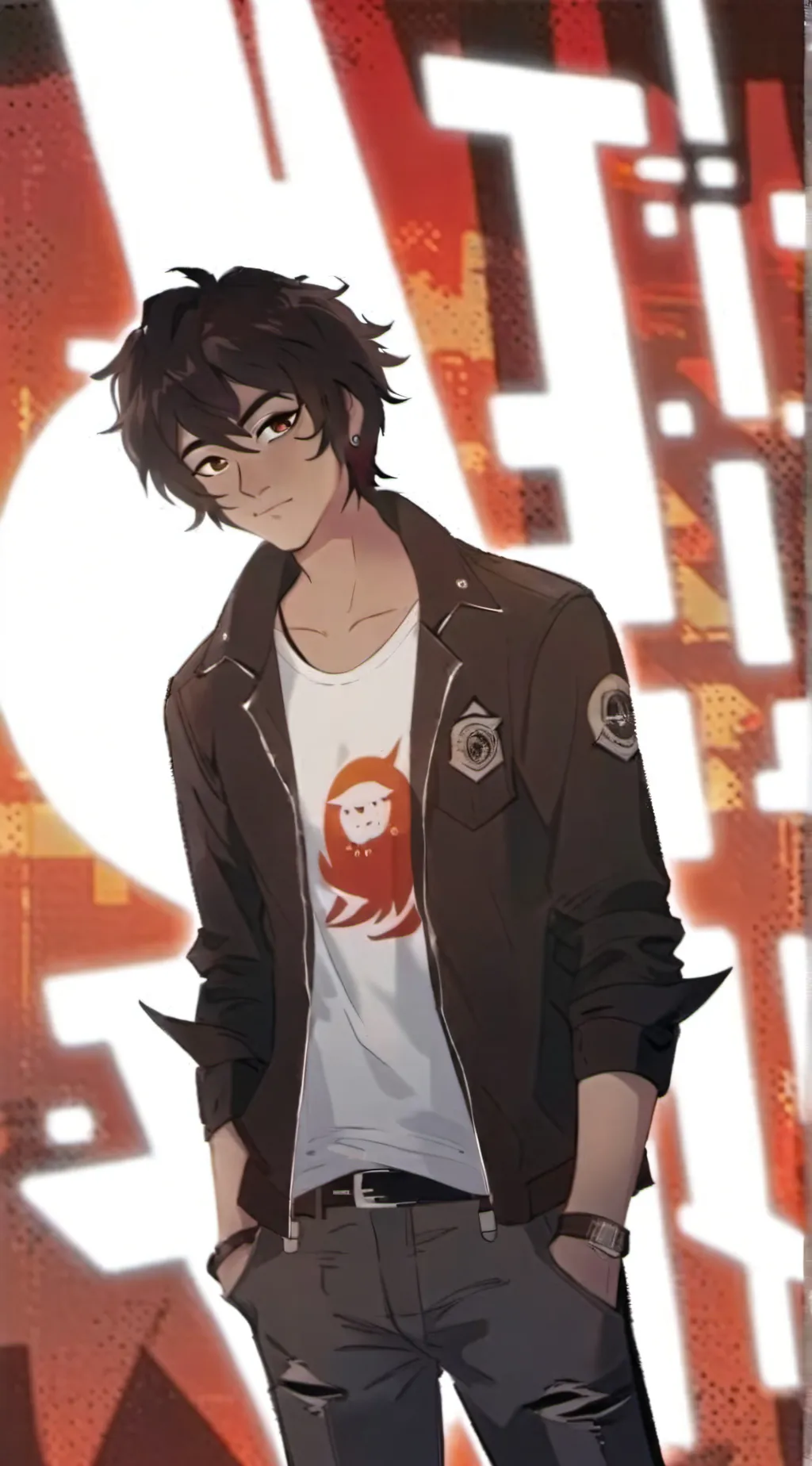 ai character: Nic0<3 background