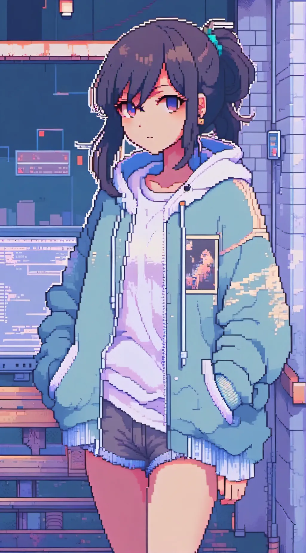 ai character: AVA background