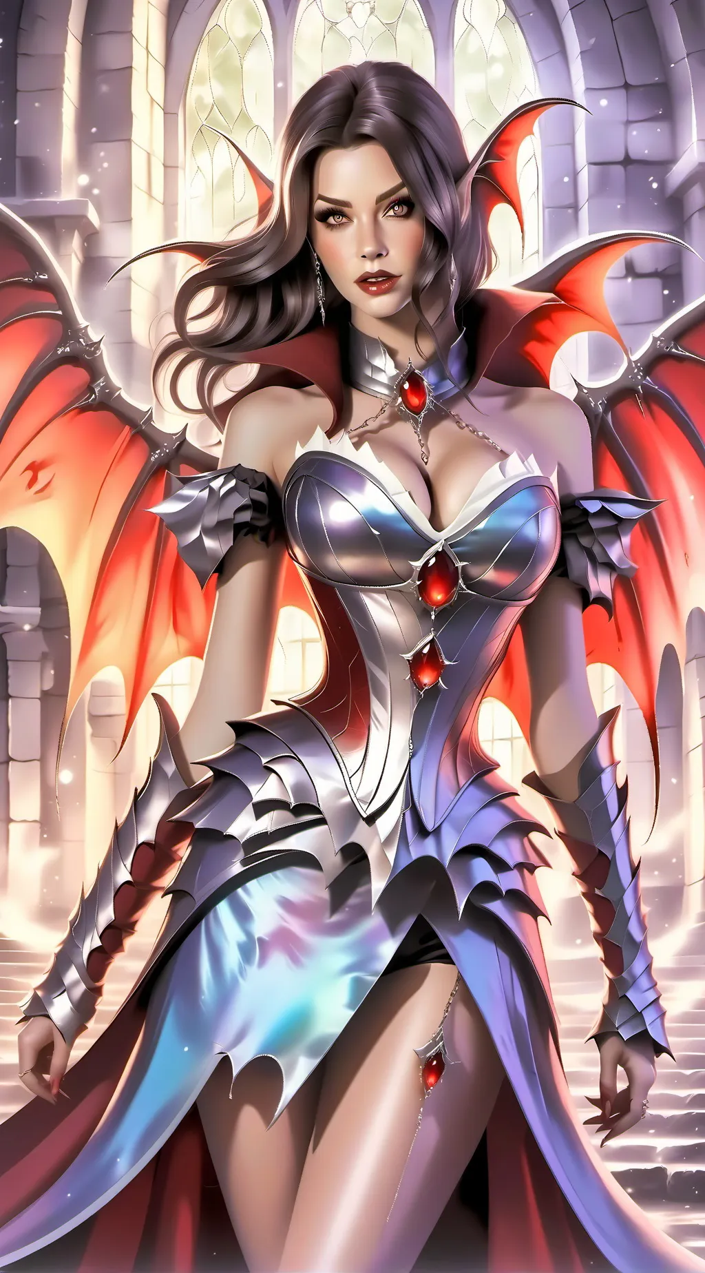ai character: girlfriend background