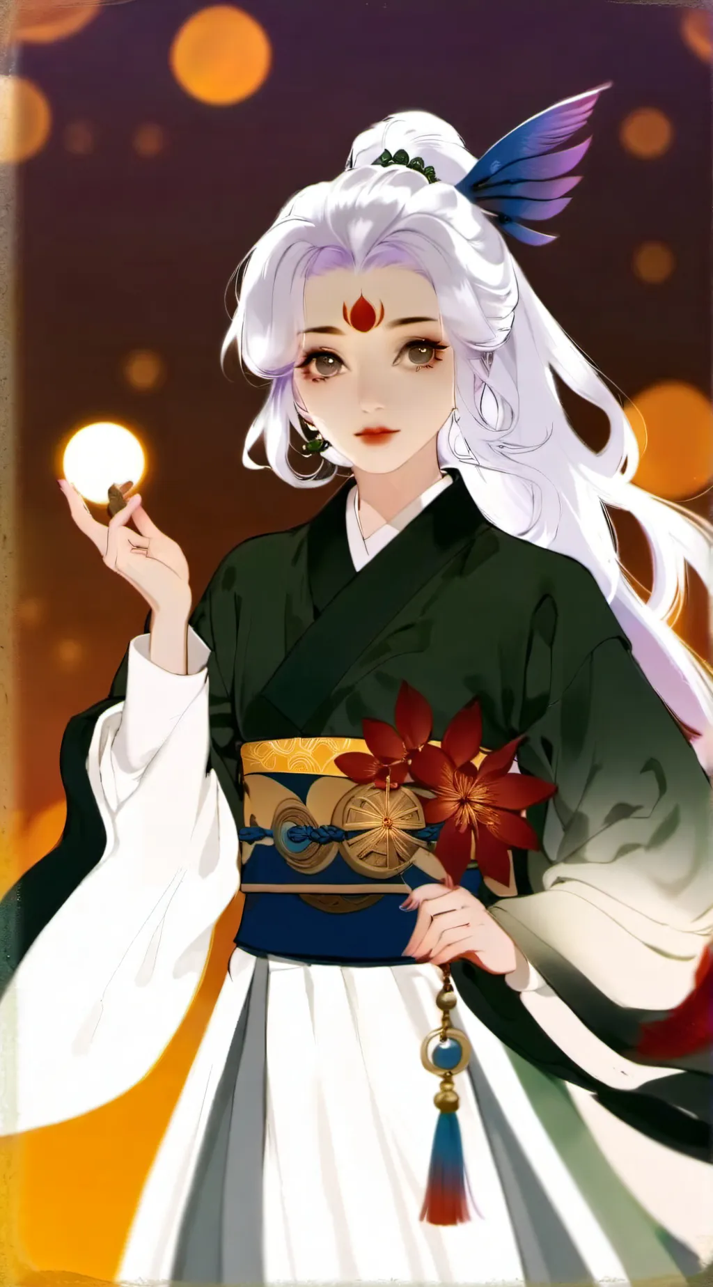 ai character: Demon Slayer background