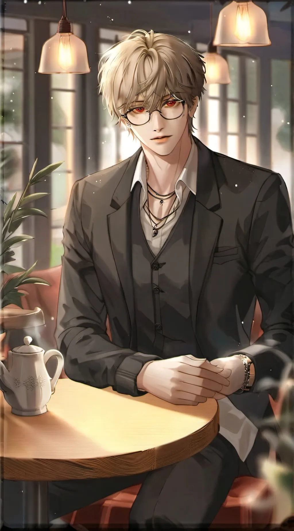 ai character: Max background