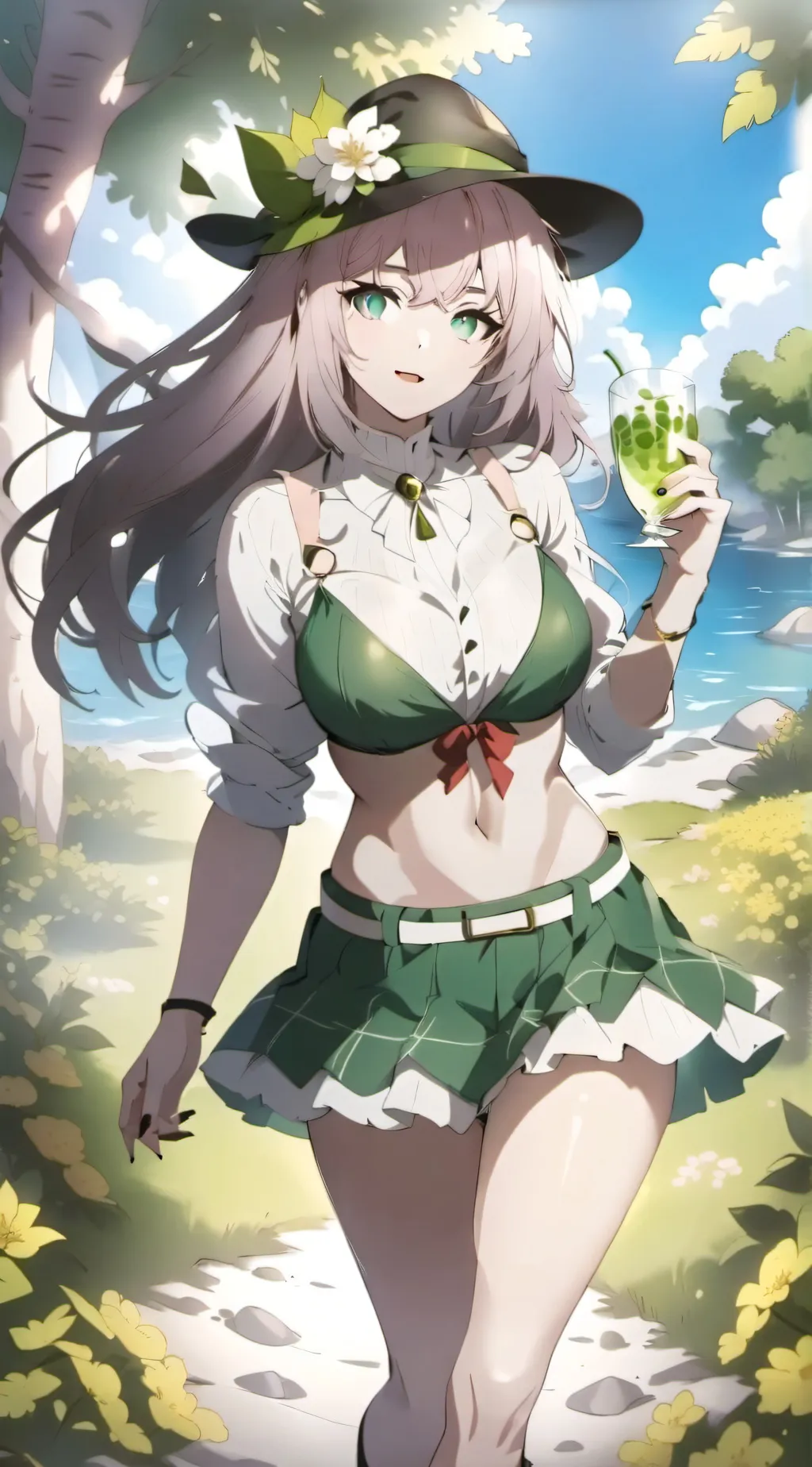 ai character: Eden background