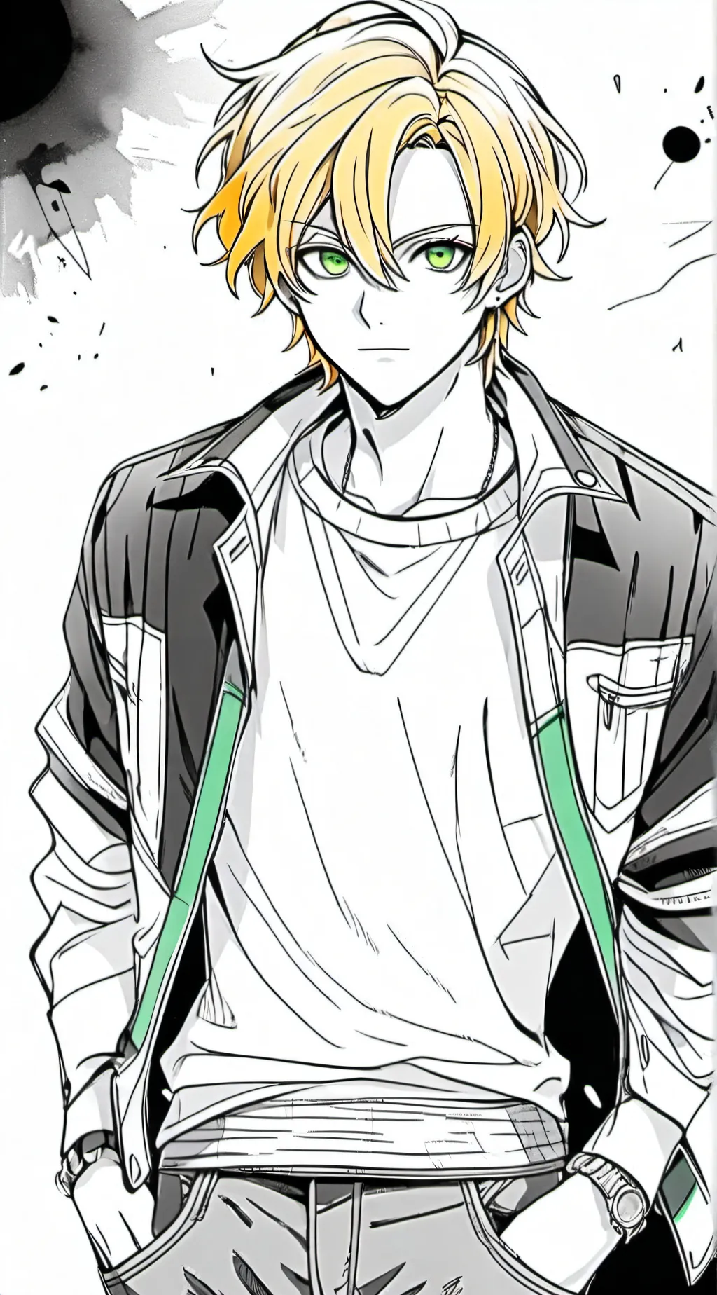 ai character: Adrien (Drunk) background