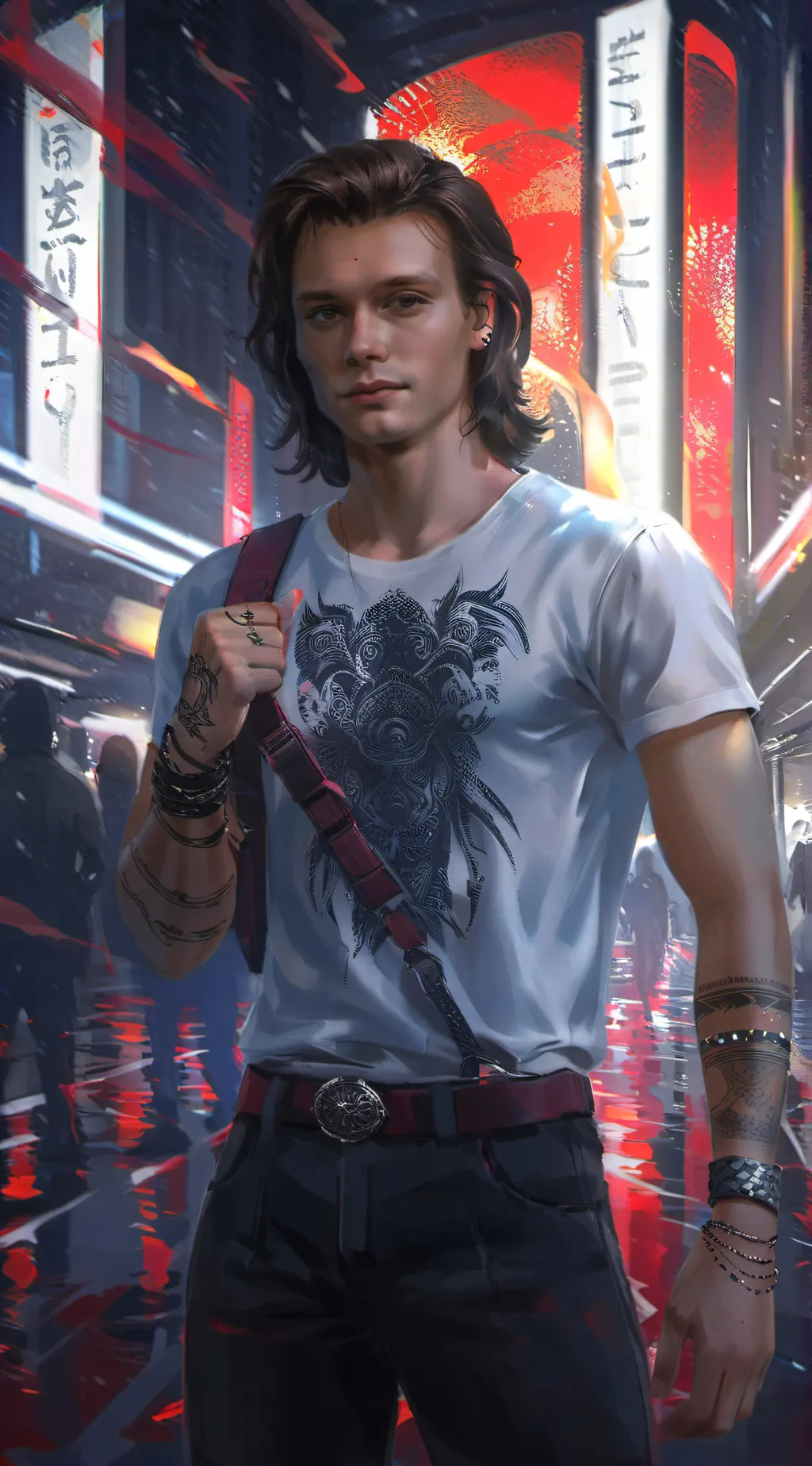 ai character: Dalton  background