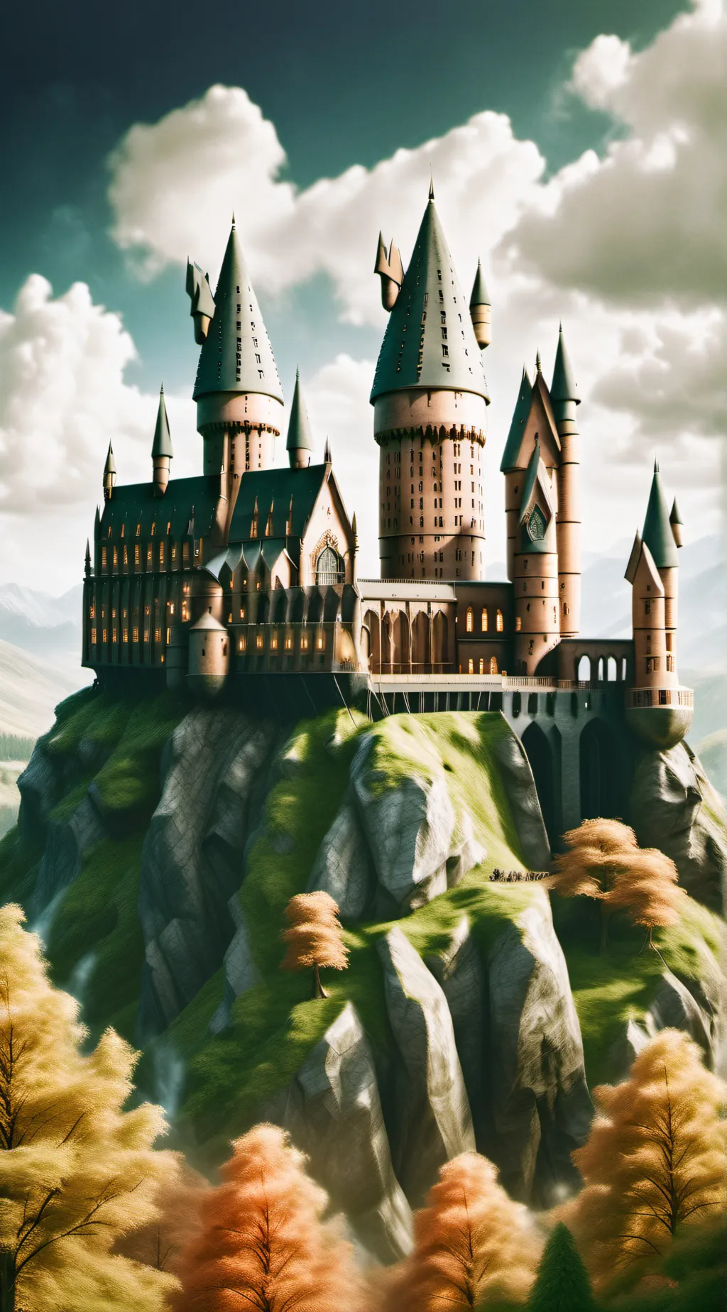 ai character: HoGwArTs dRaMa background