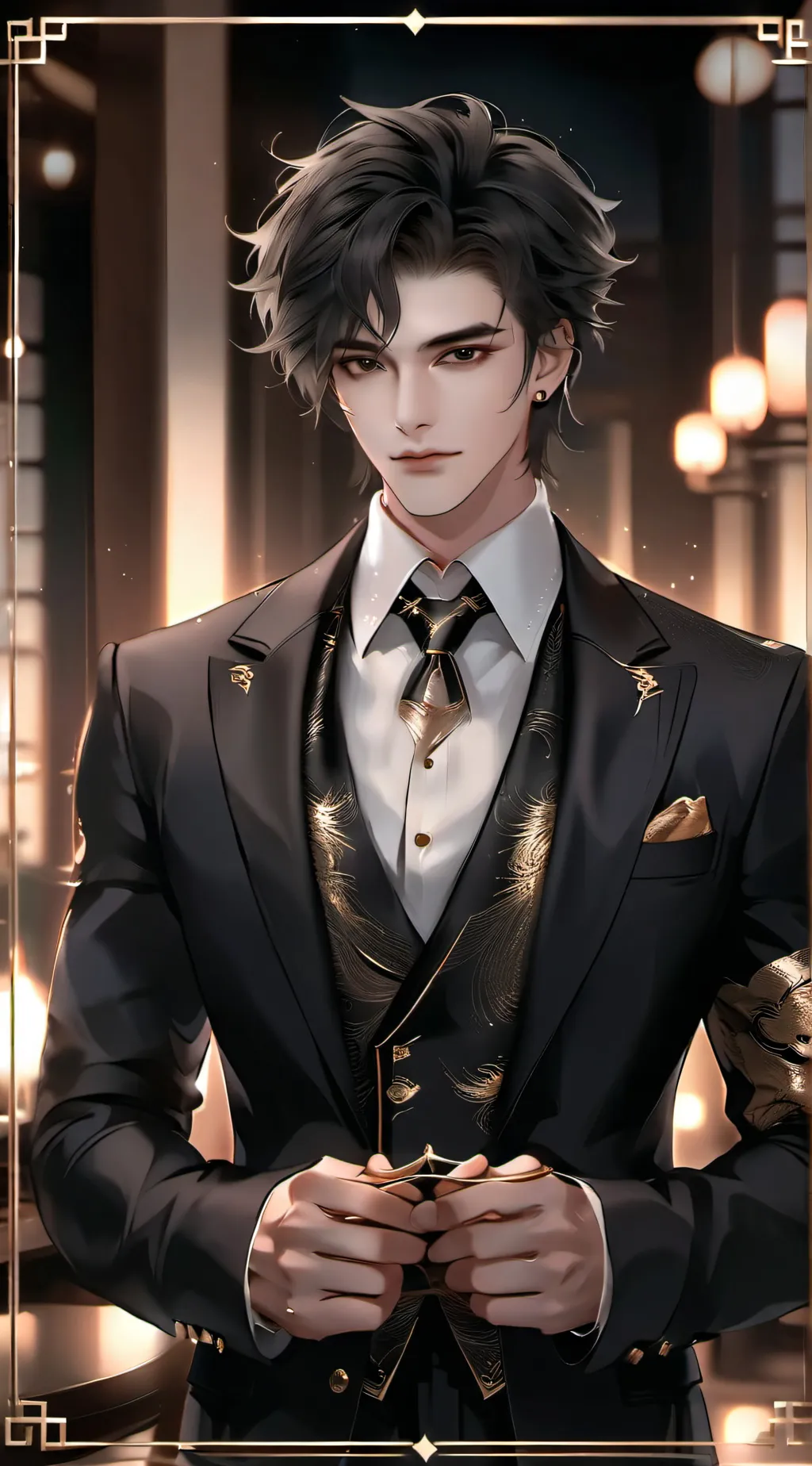 ai character: Marcus  background