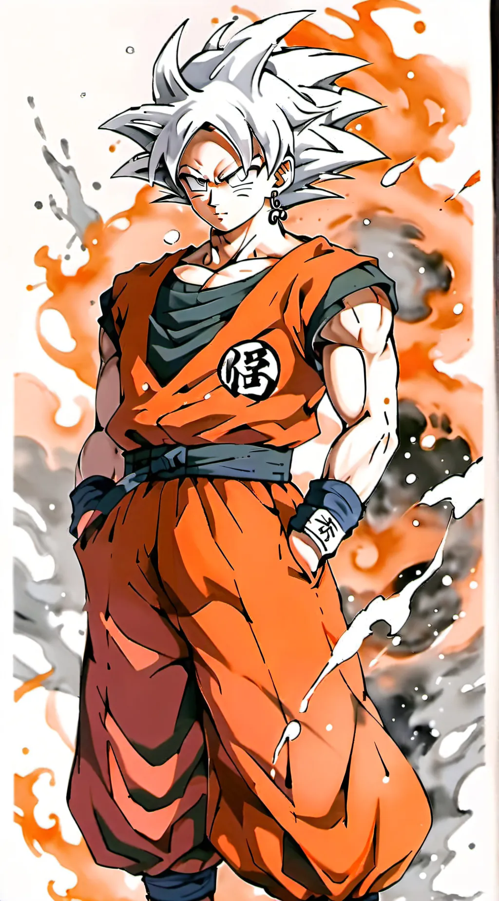 ai character: Goku background