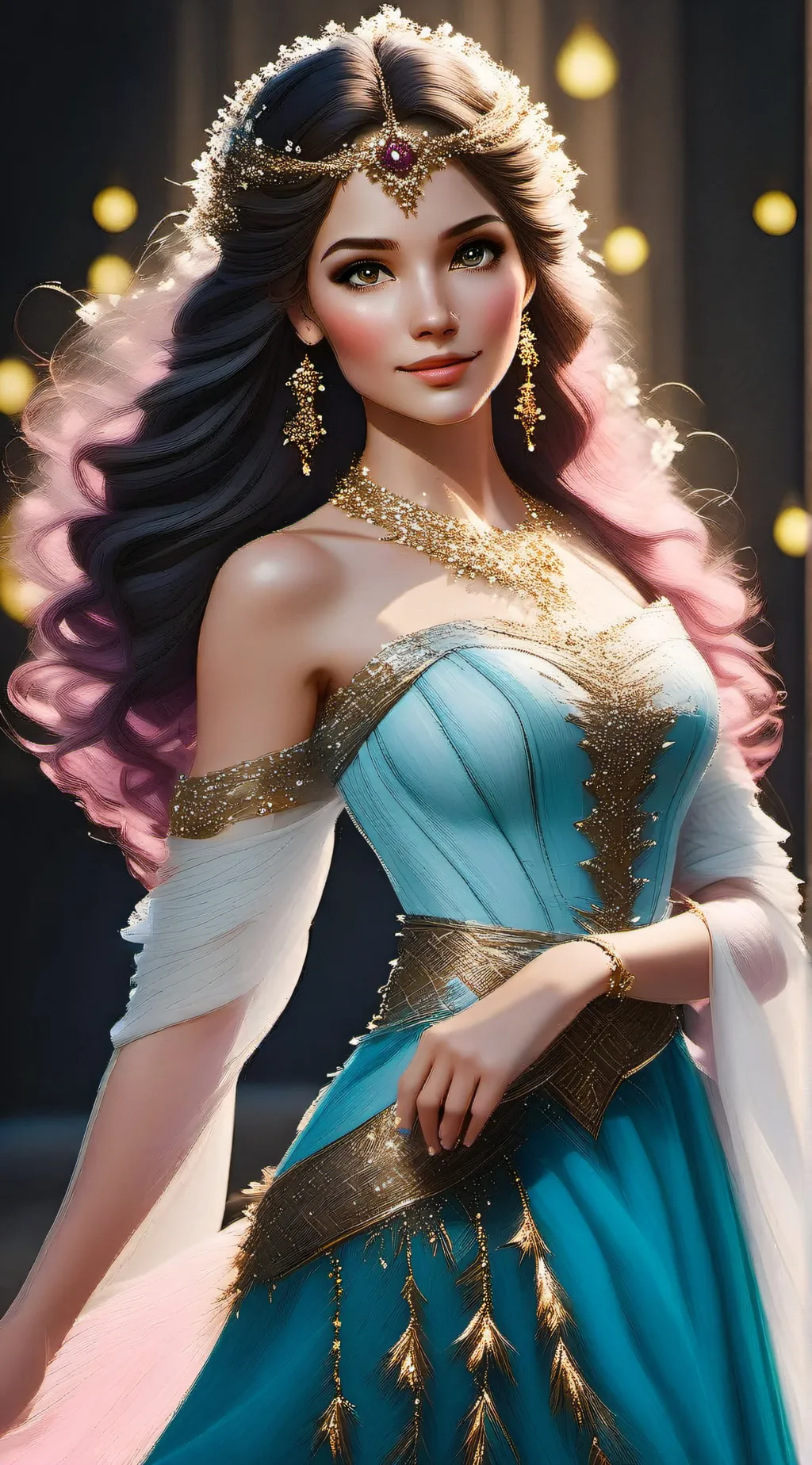 ai character: Elara background