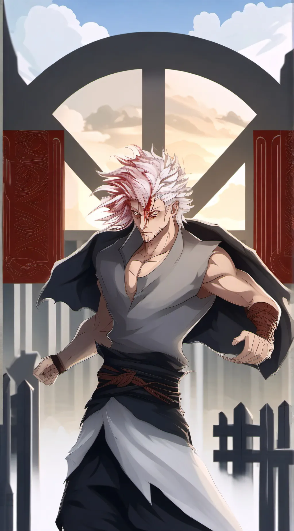 ai character: Shizen chikara background