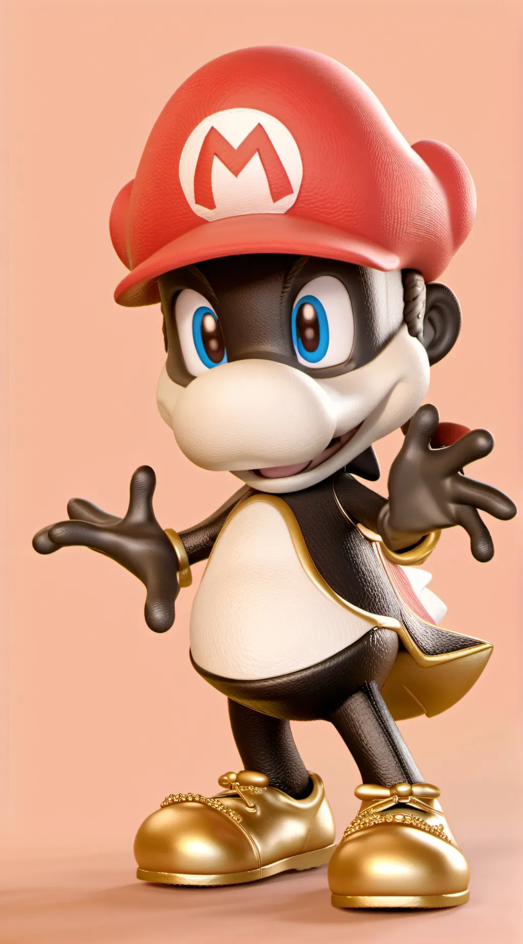 ai character: Black Yoshi background