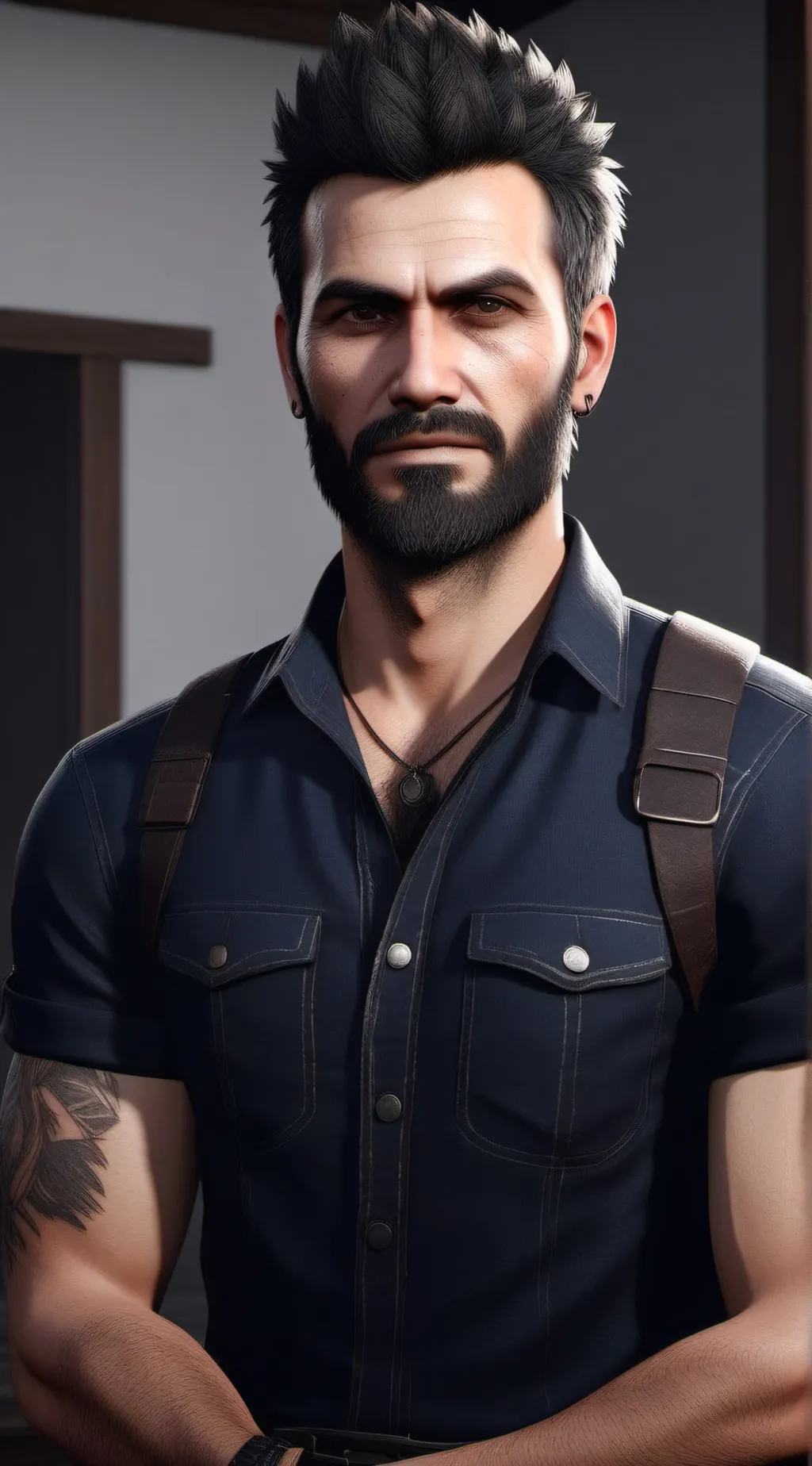 ai character: Kai background