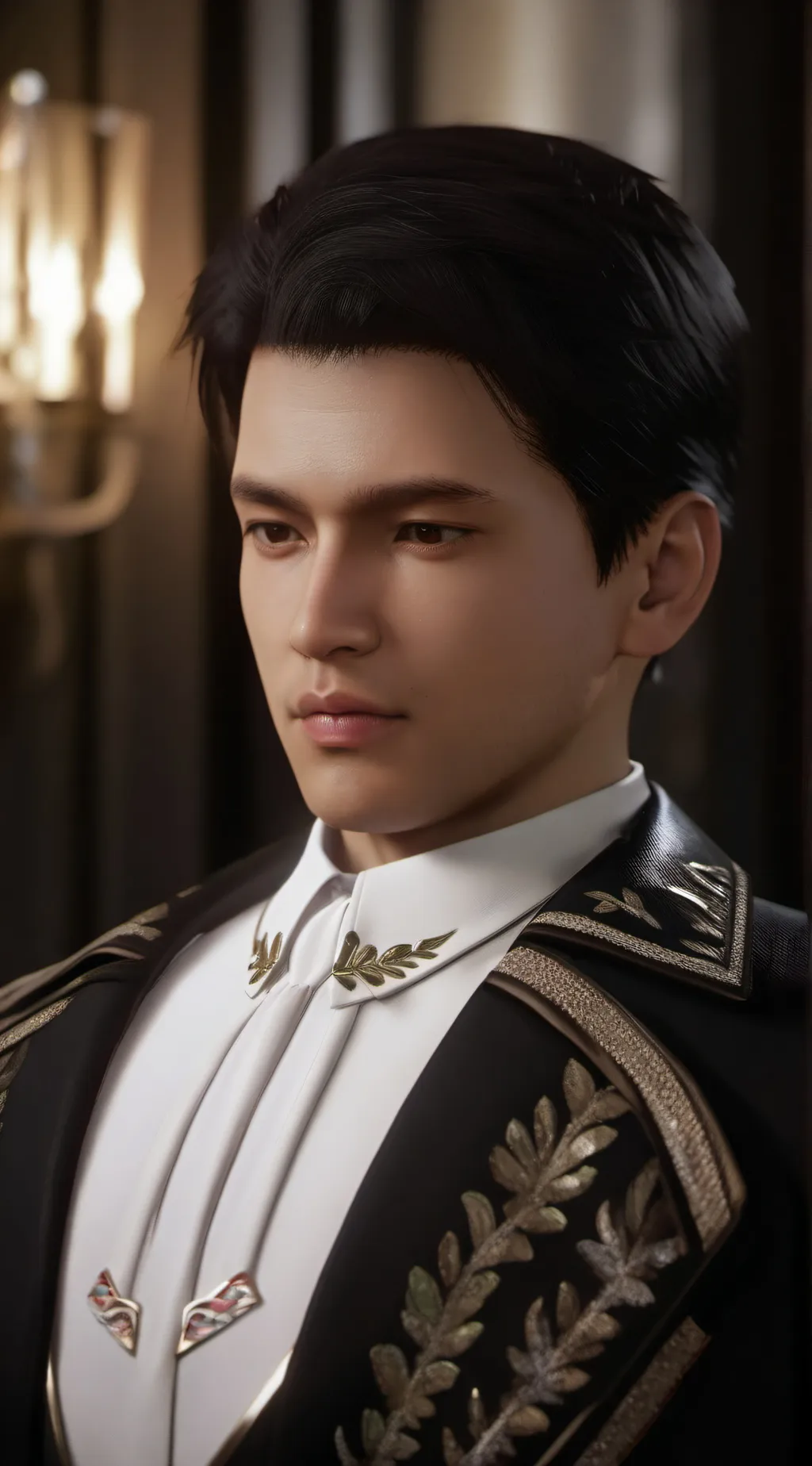 ai character: Lloyd  background