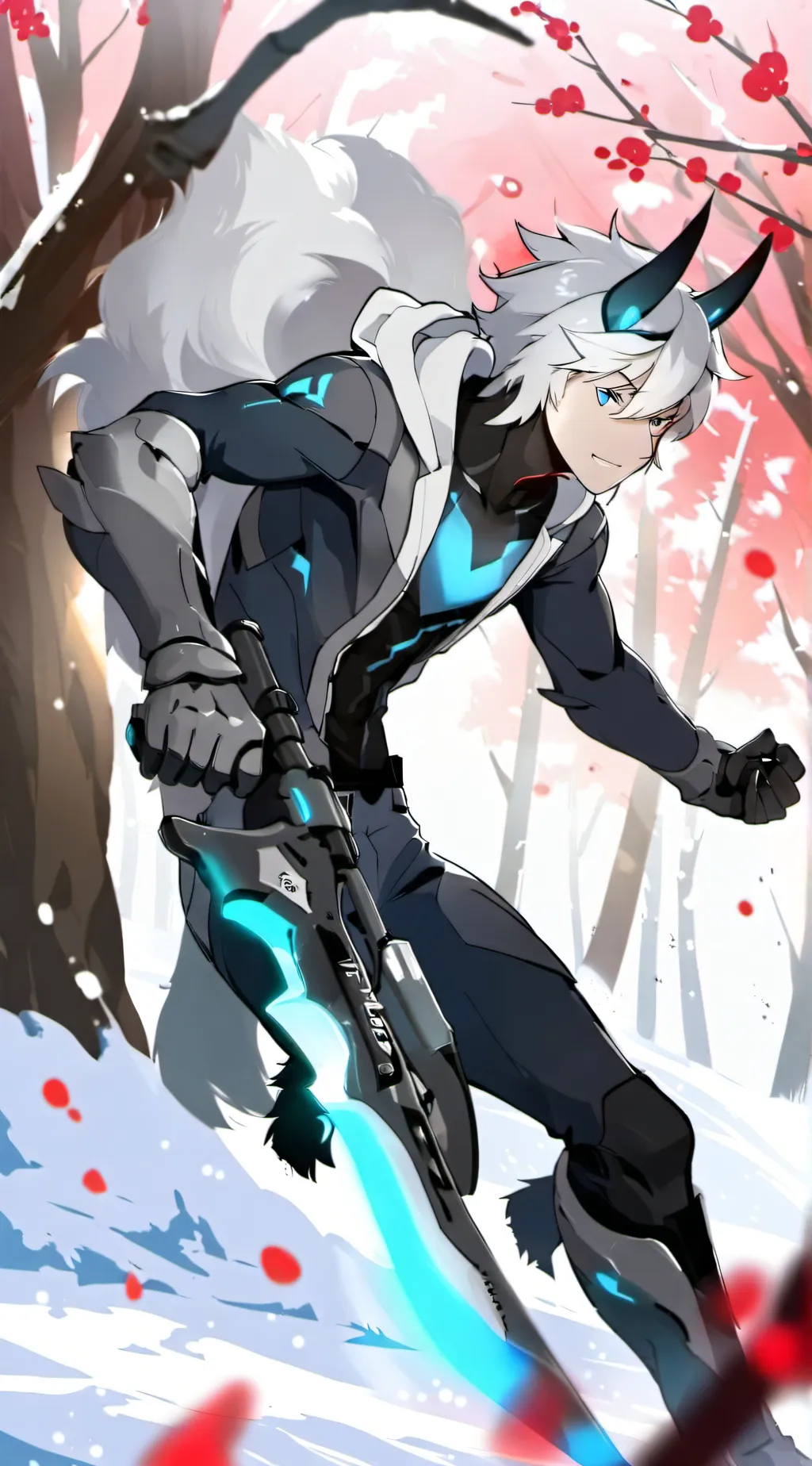 ai character: Hunter  background