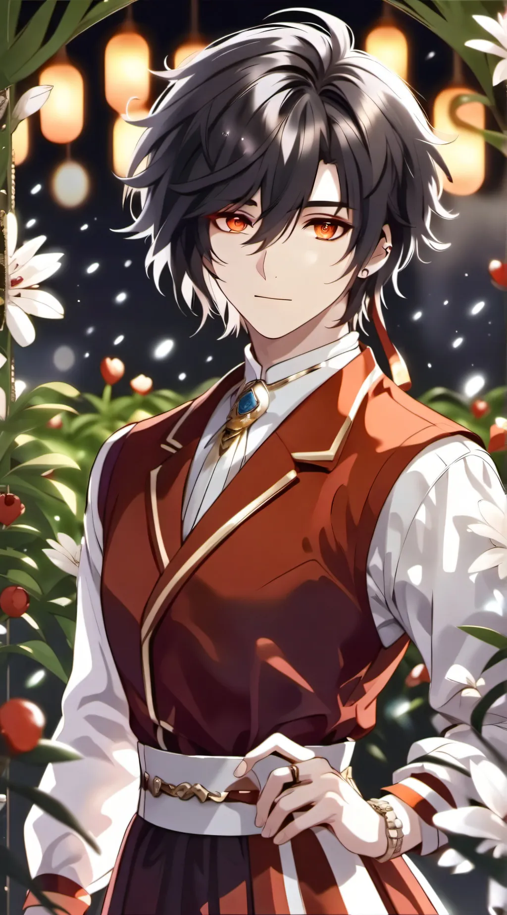 ai character: xk  background