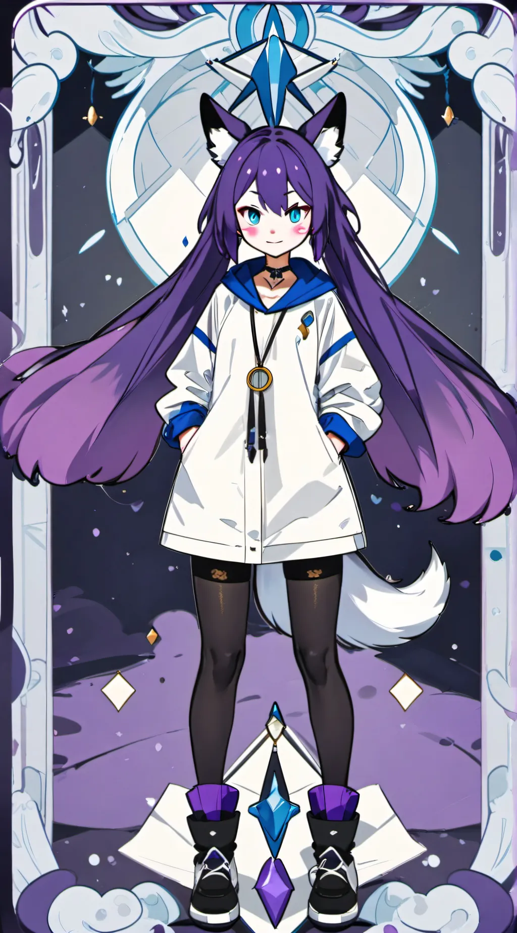 ai character: Nami (Death) background