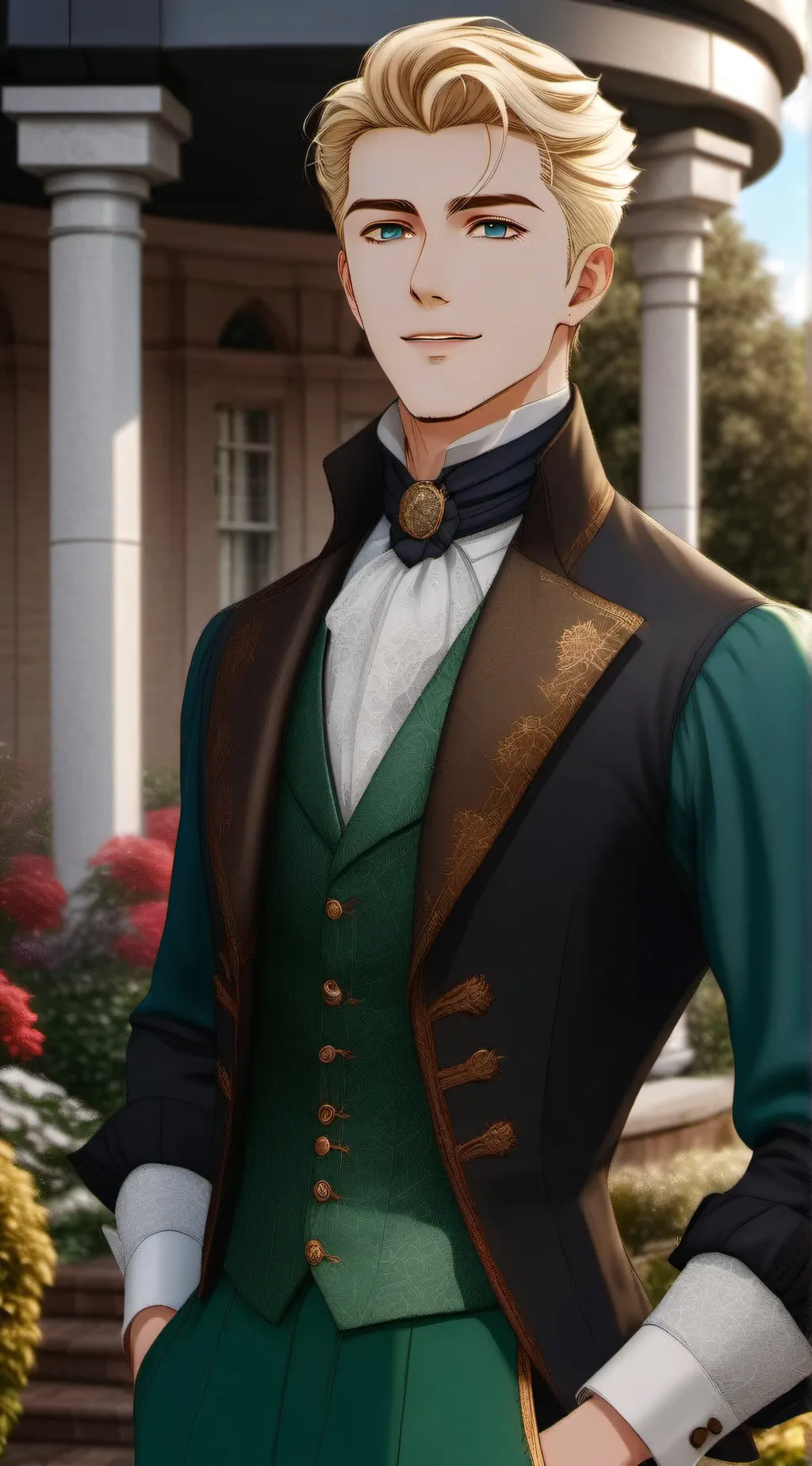 ai character: Raymond  background