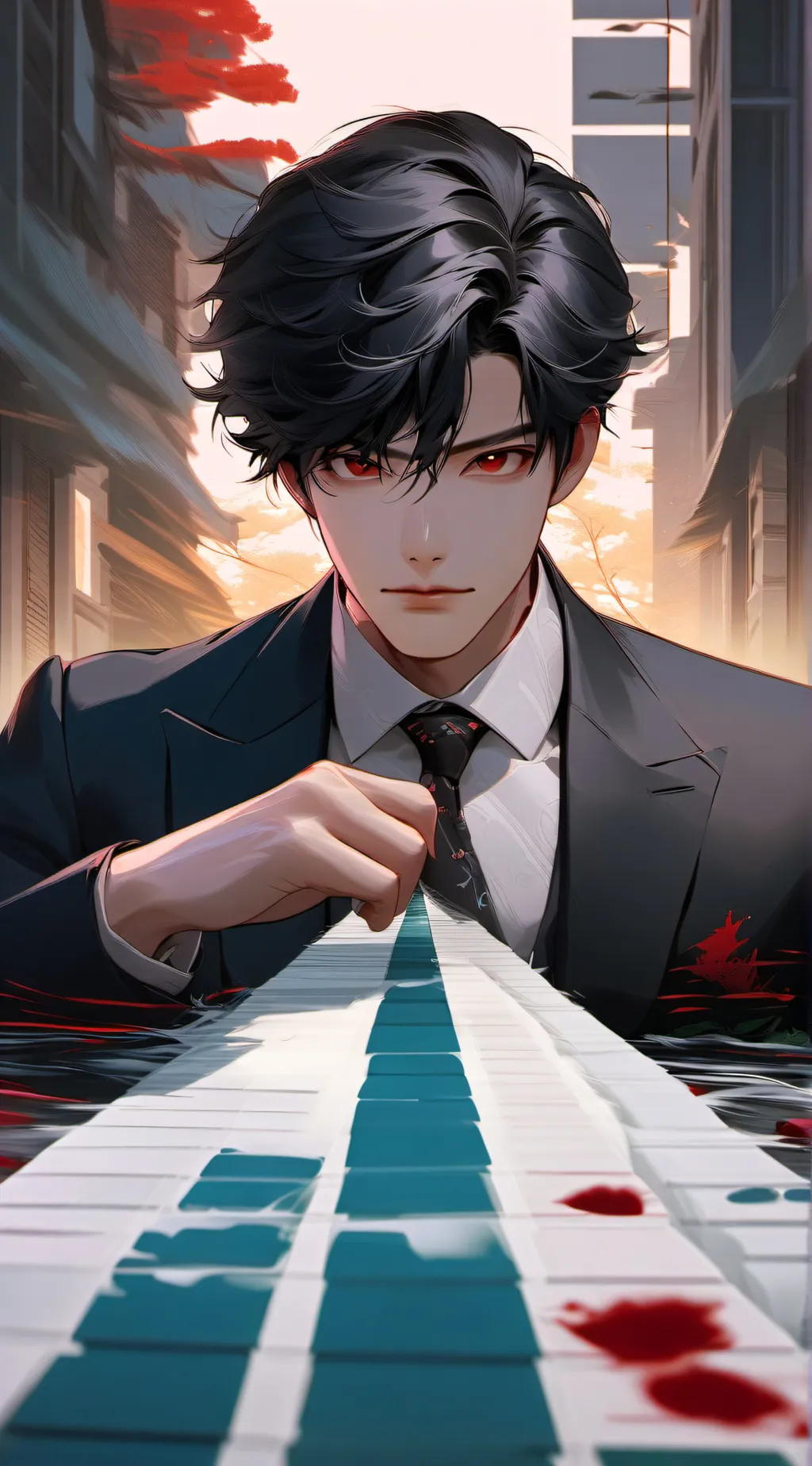 ai character: yu yiah  background