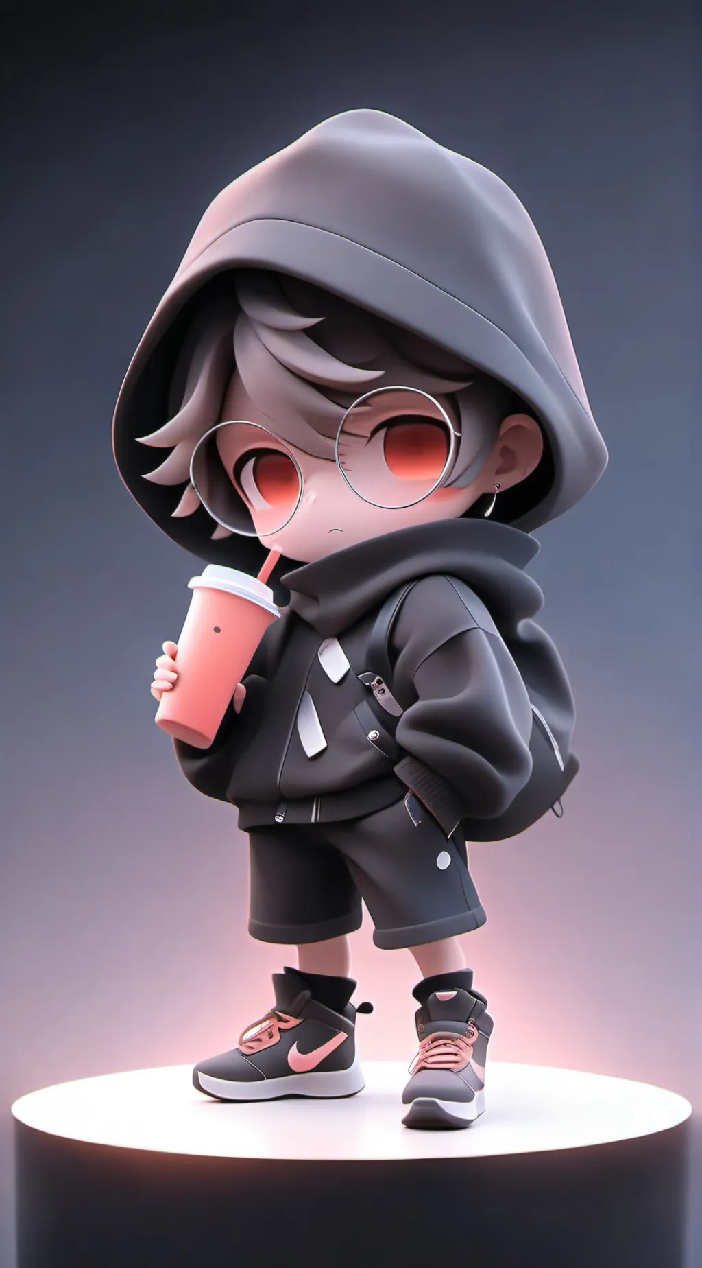 ai character: mha flood background