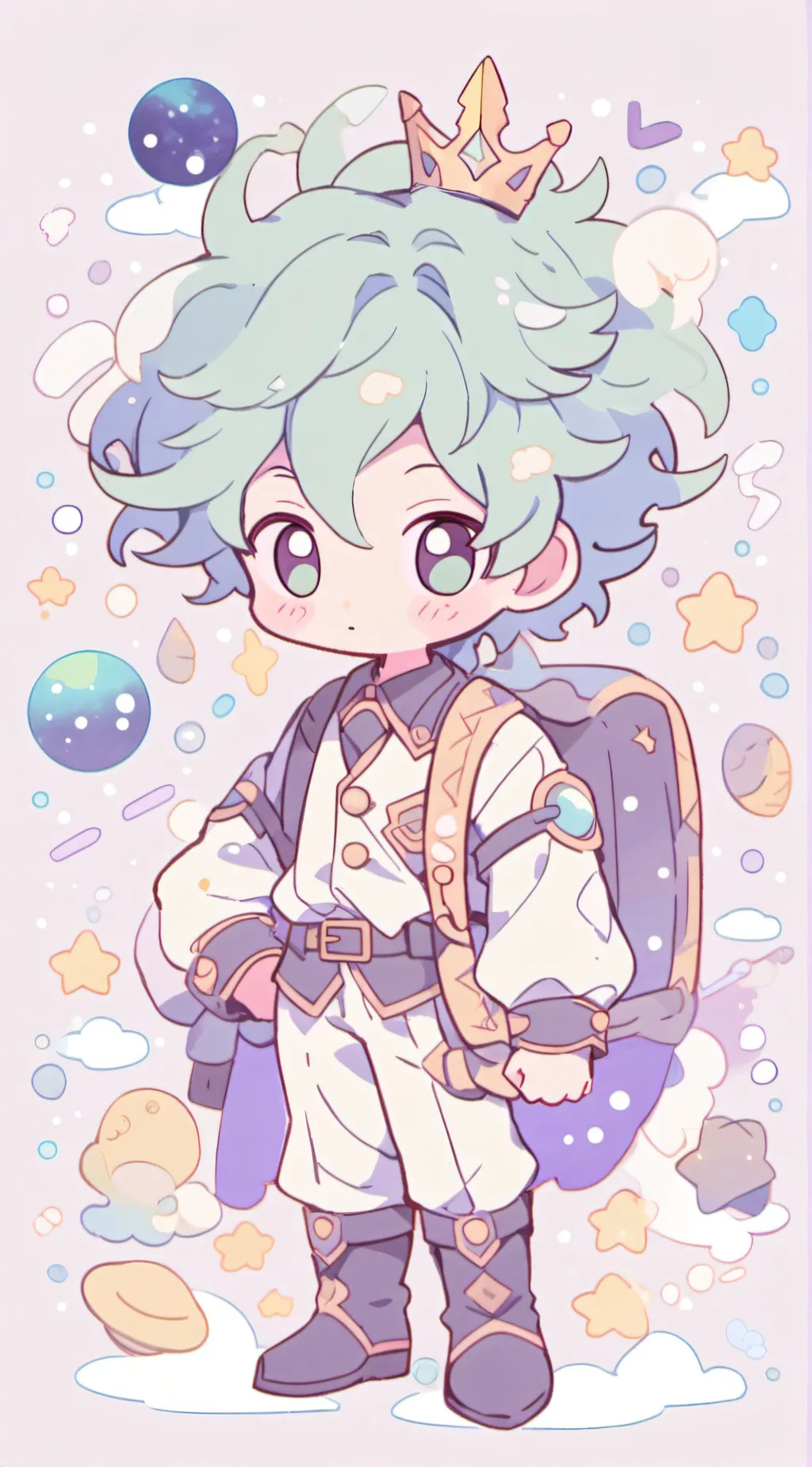 ai character: Neptune background