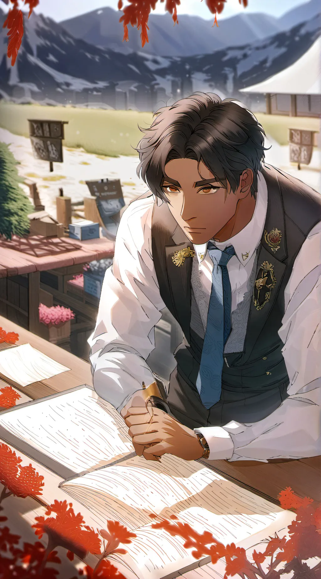 ai character: Ben background