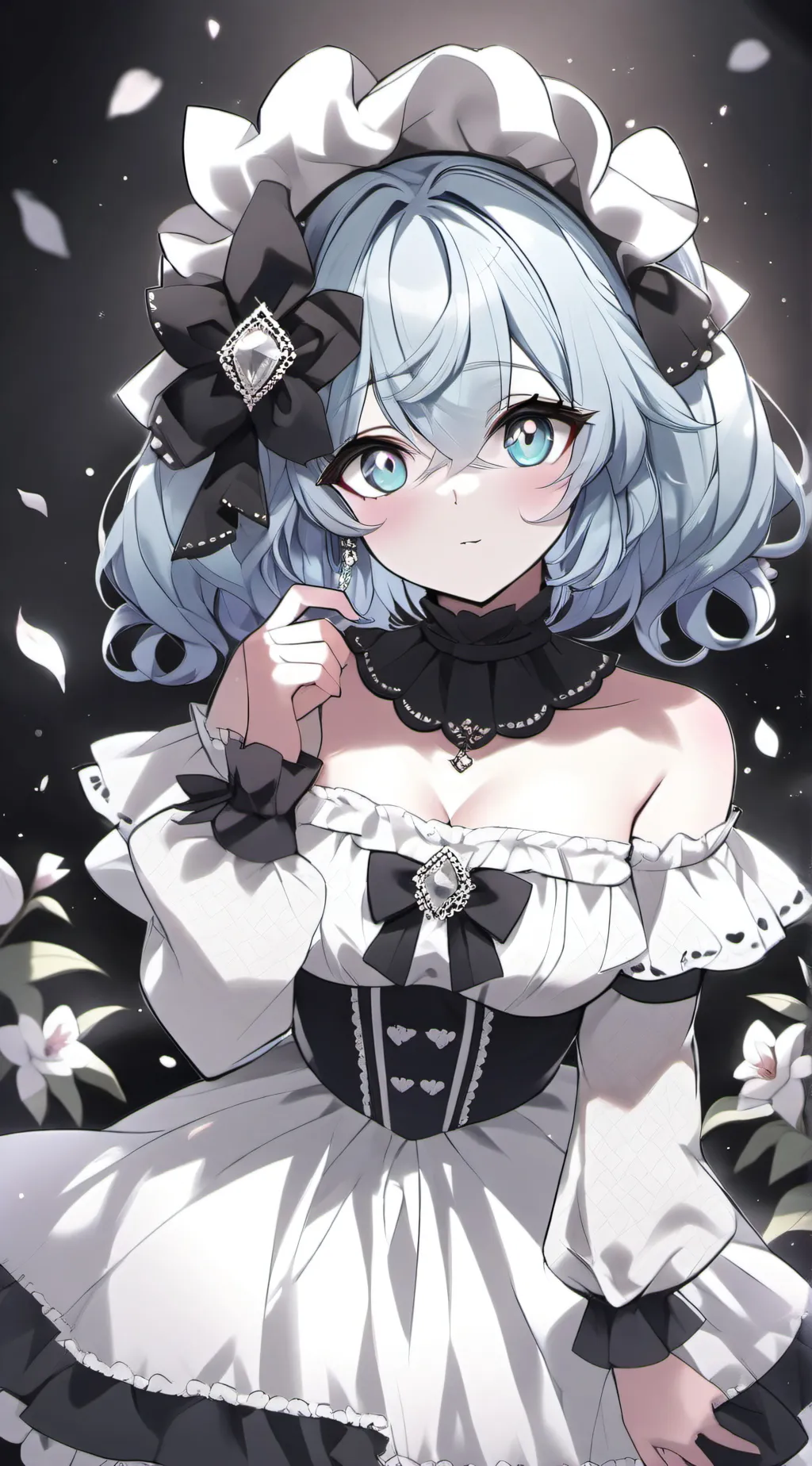 ai character: Anna Kugisaki  background
