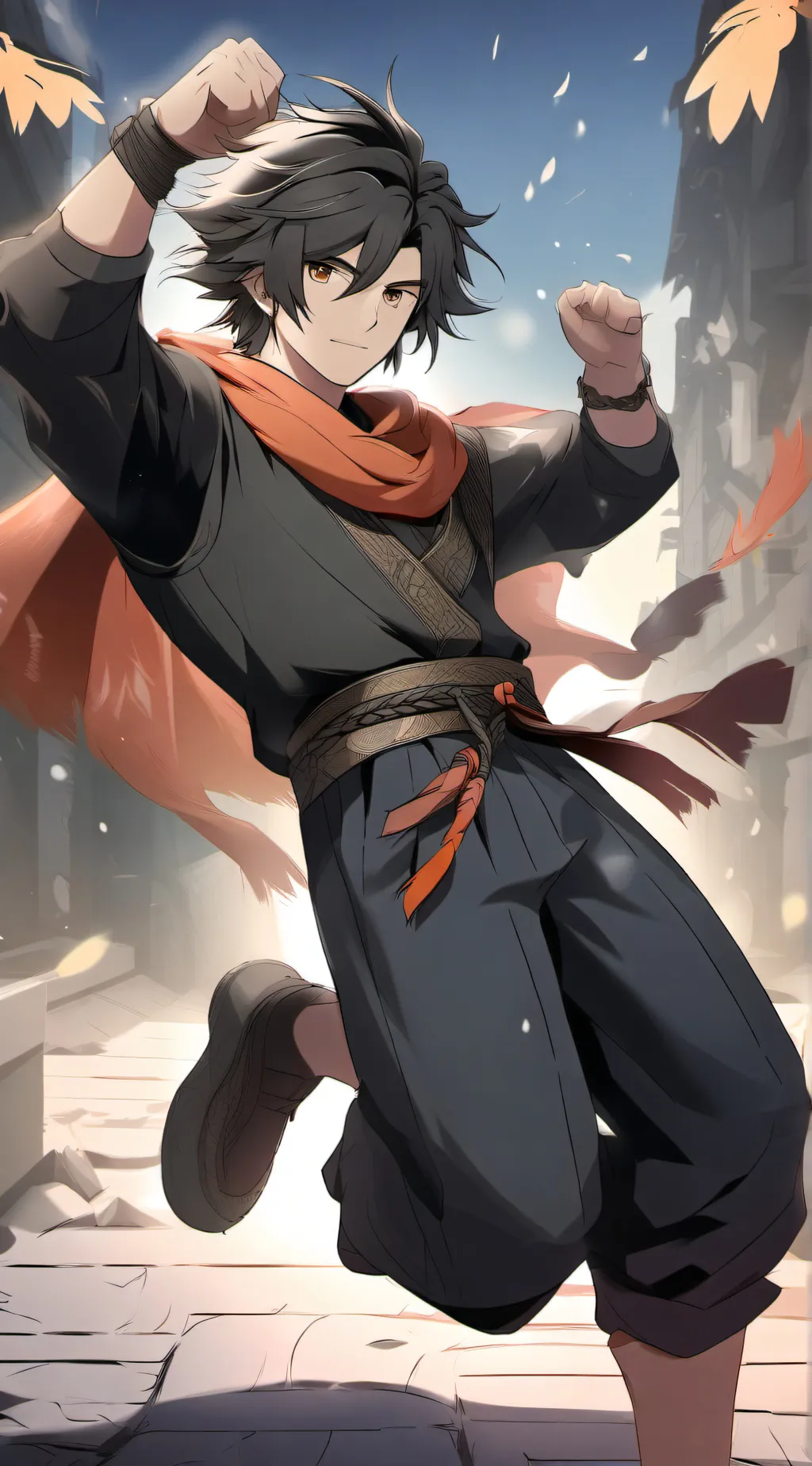 ai character: Aaron background