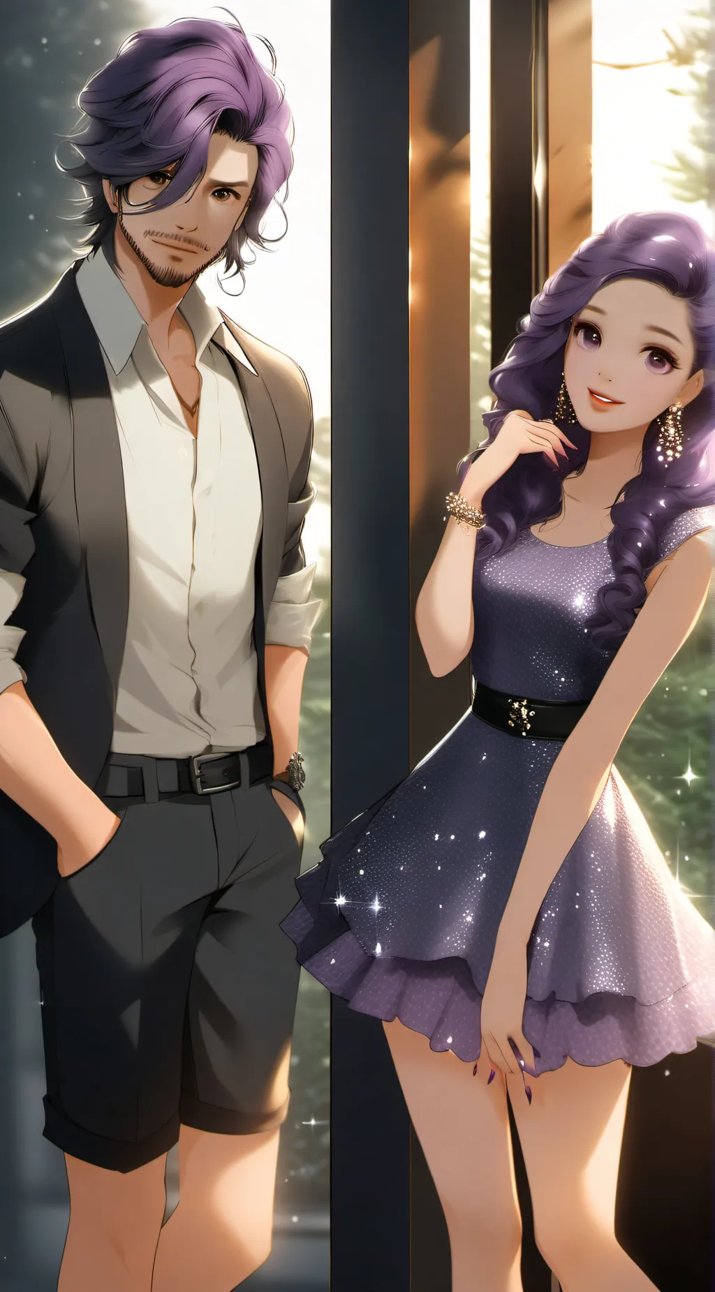 ai character: Evan background