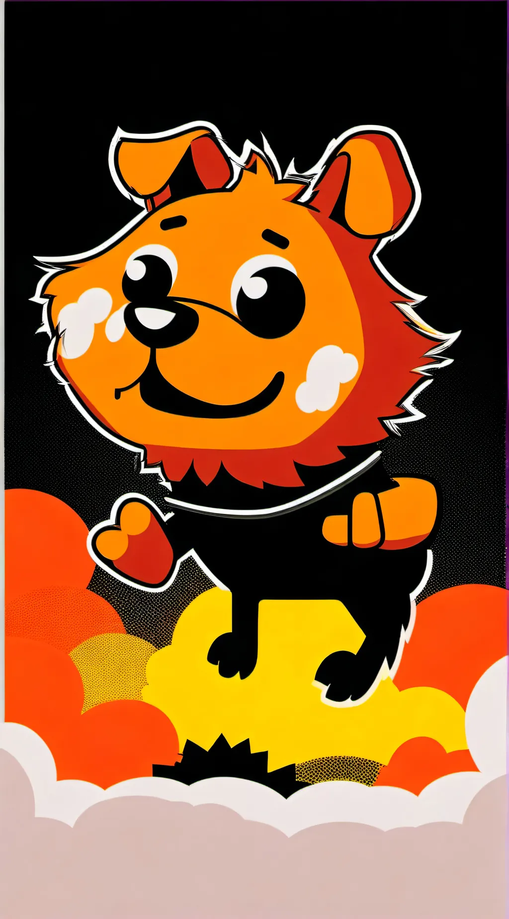 ai character: dogday background