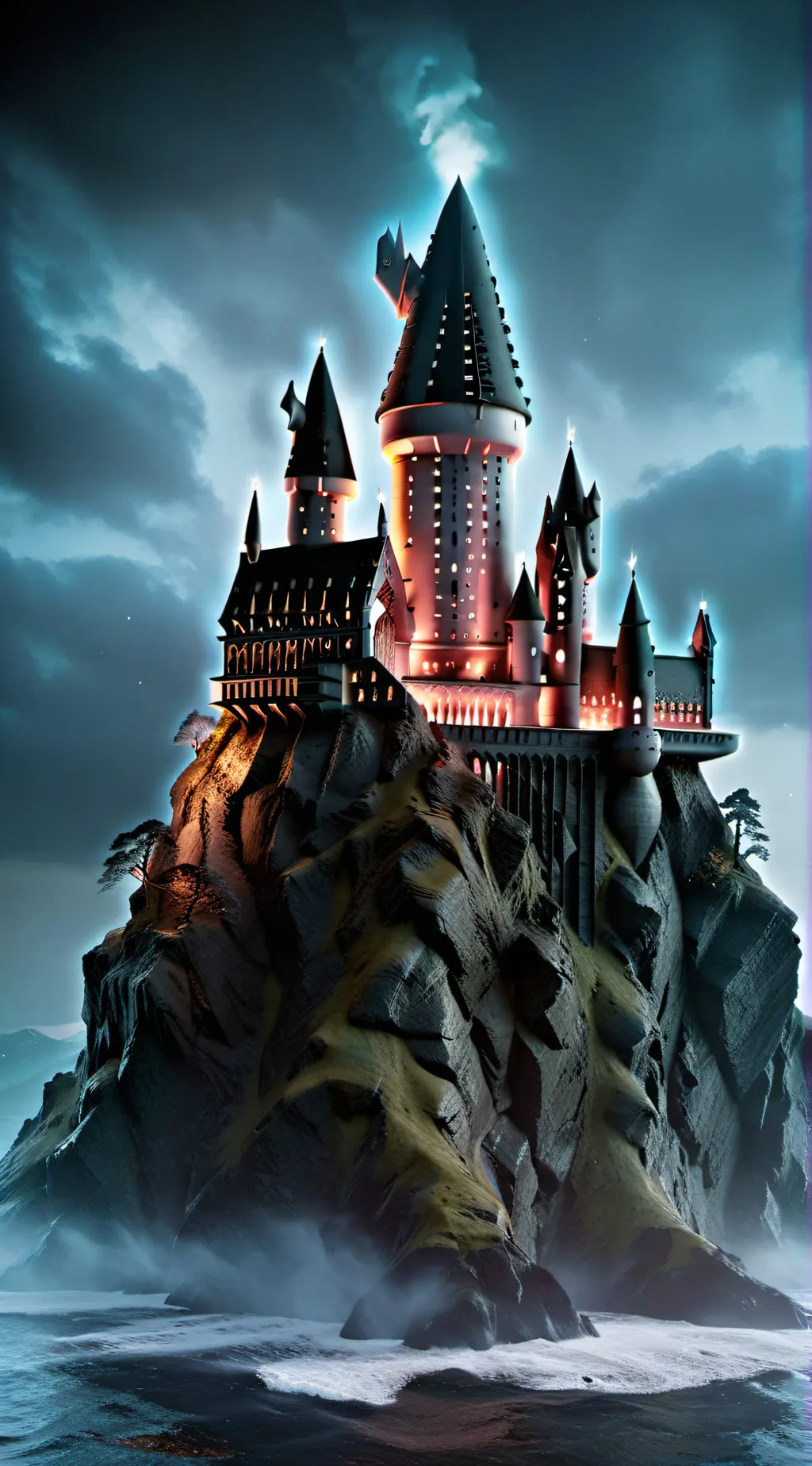 ai character: Hogwarts❤️ background
