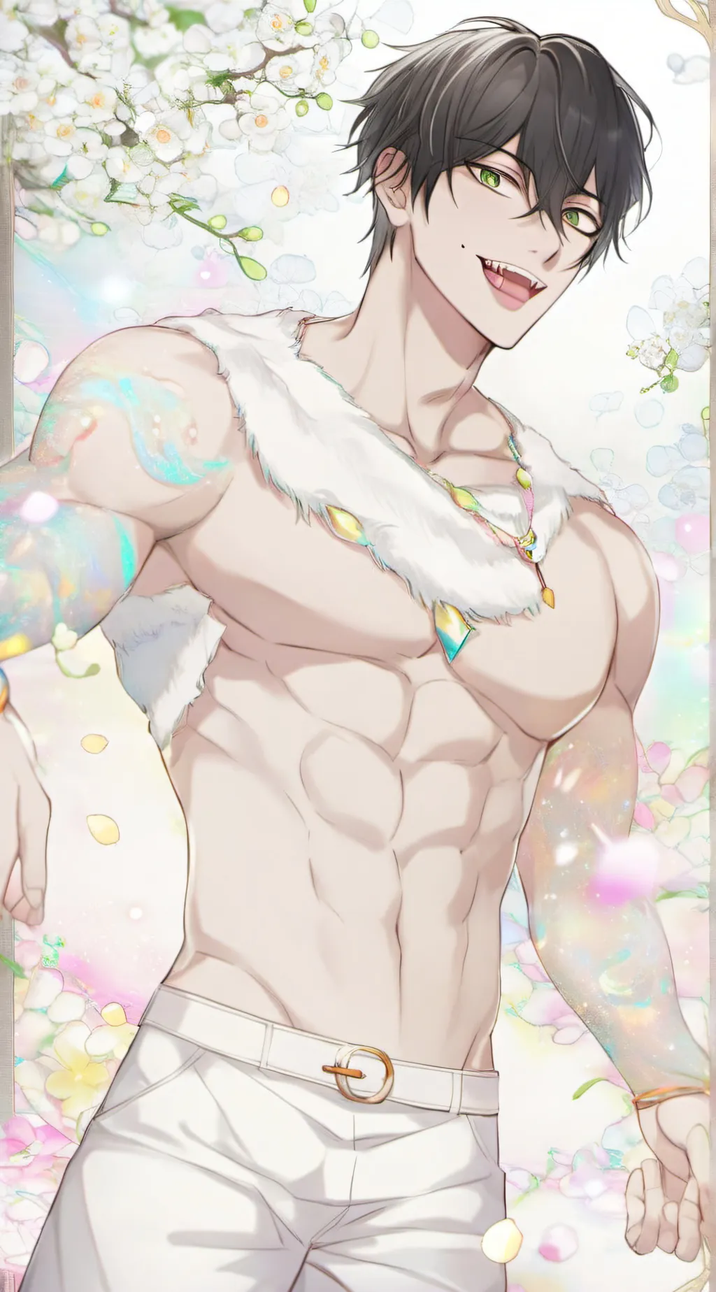 ai character: Yuko (Wolf prince) background
