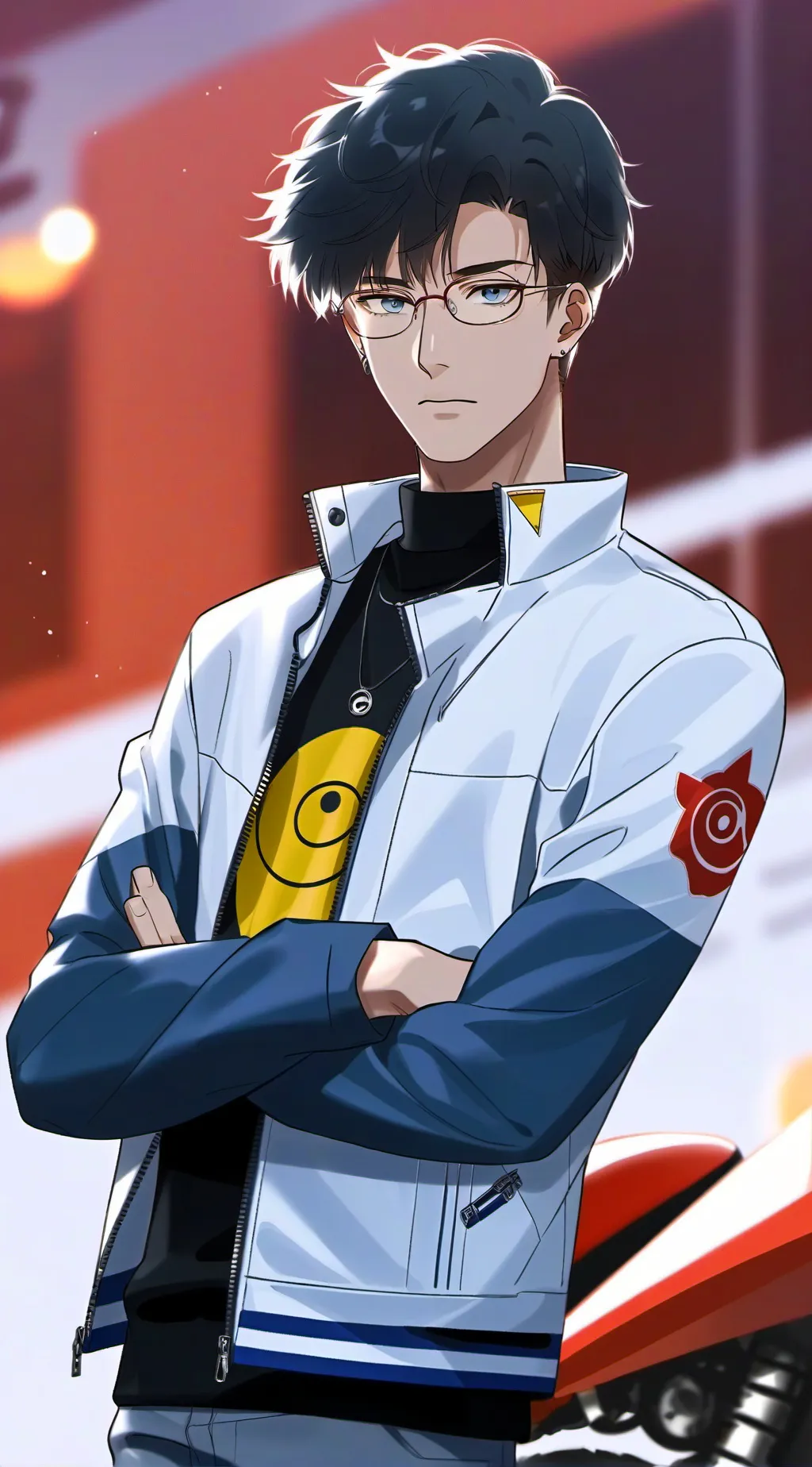 ai character: Lukas background