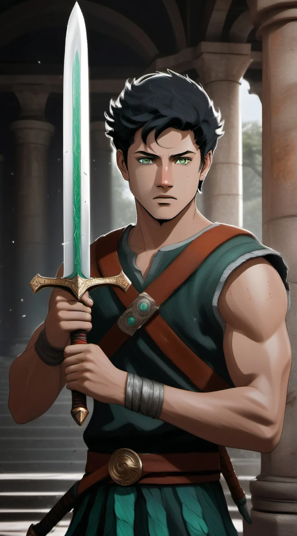 ai character: Percy Jackson background