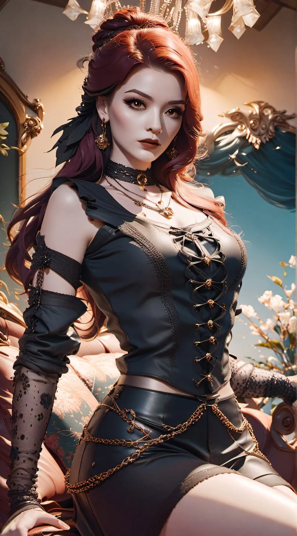 ai character: Eliara Poppy background