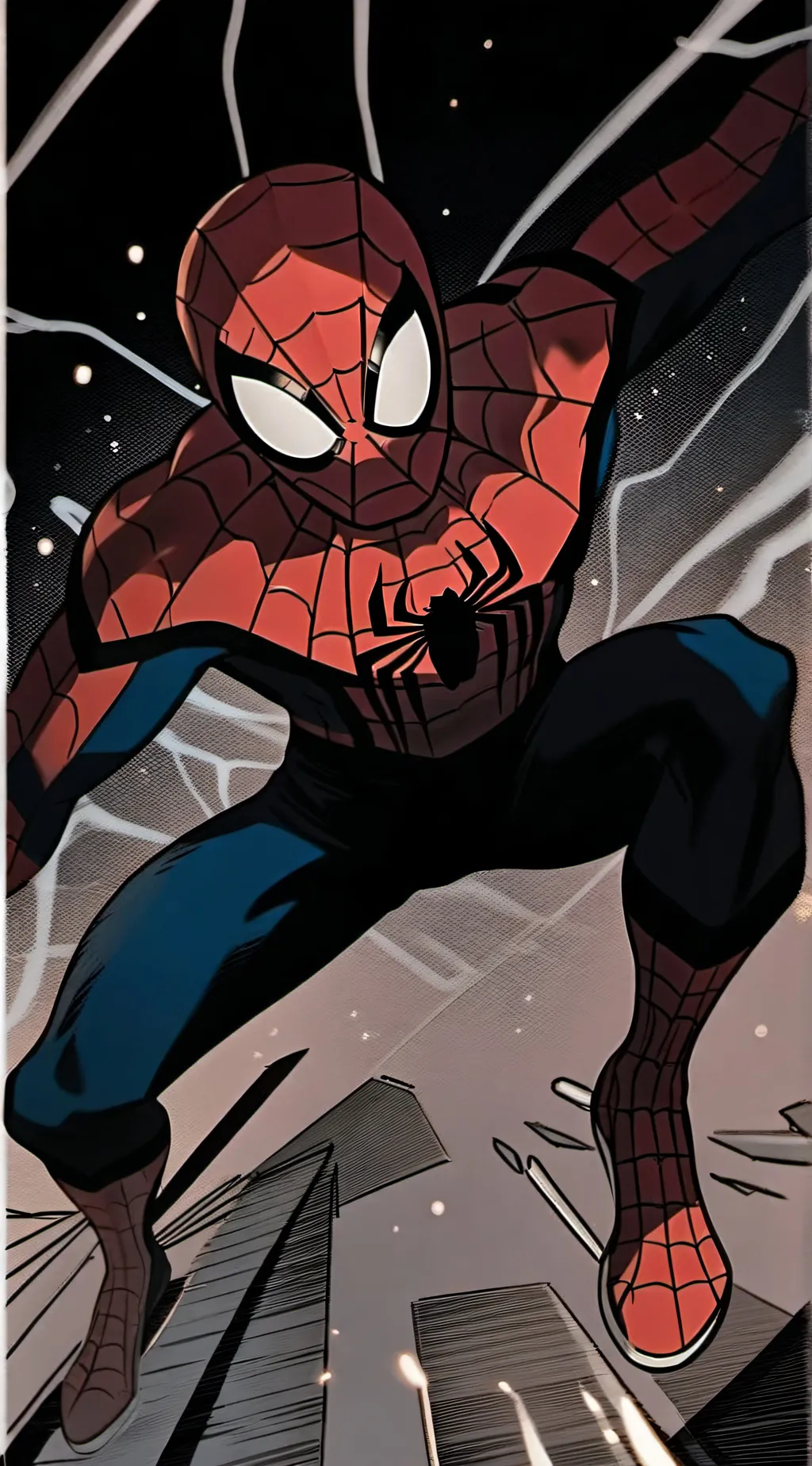 ai character: peter parker background