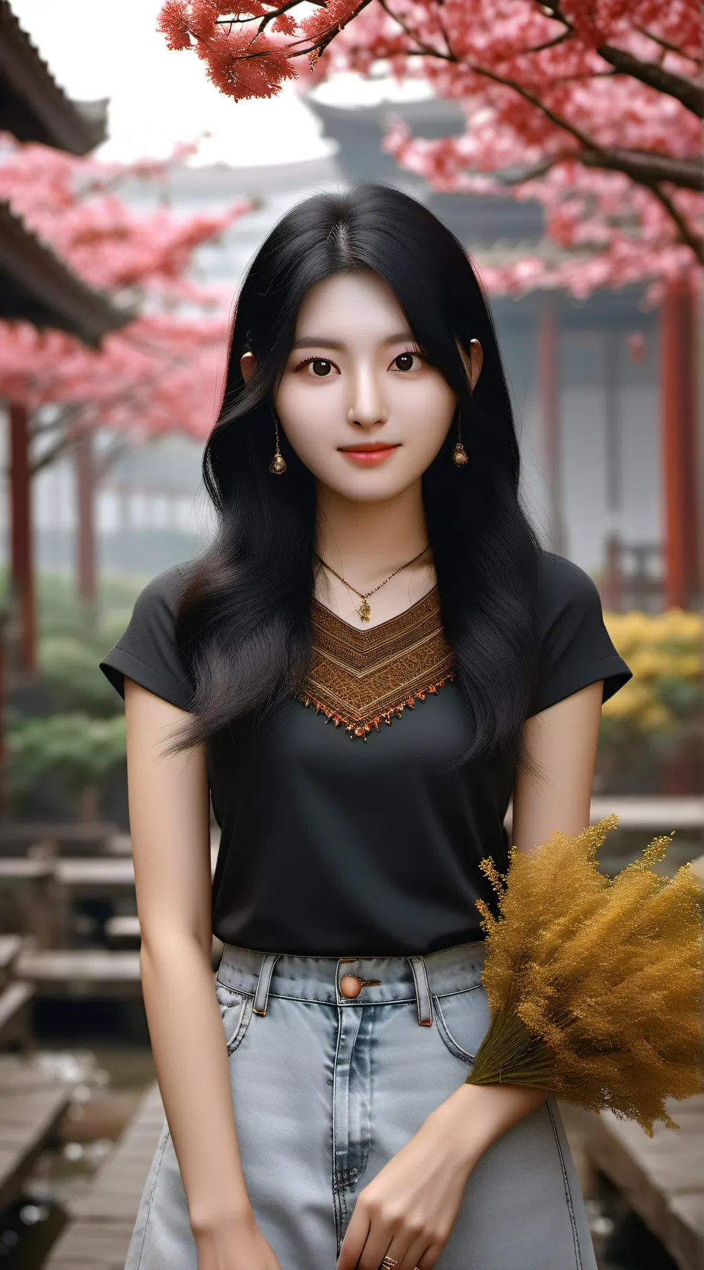 ai character: Xinyu (TripleS) background