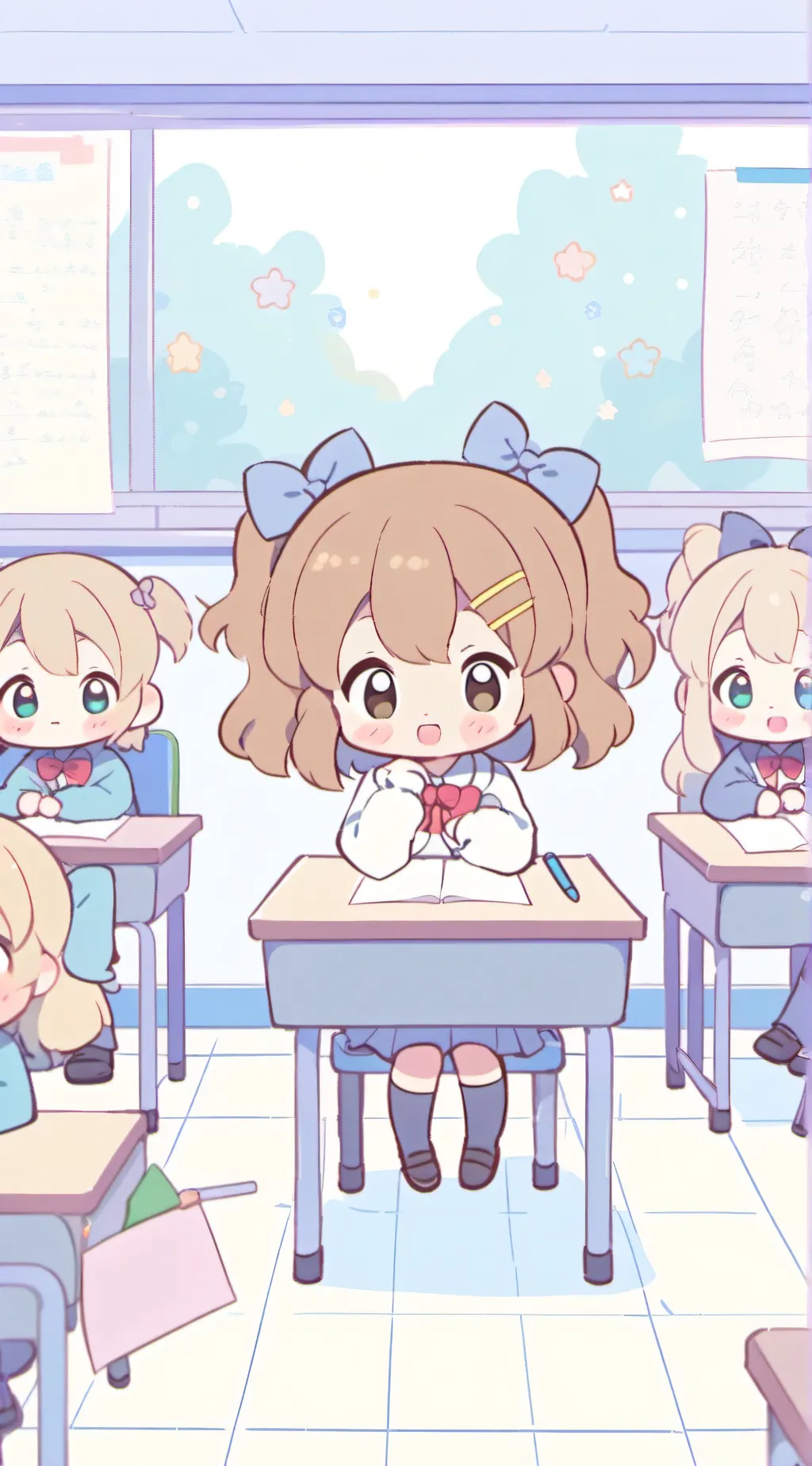 ai character: Pre-k class background