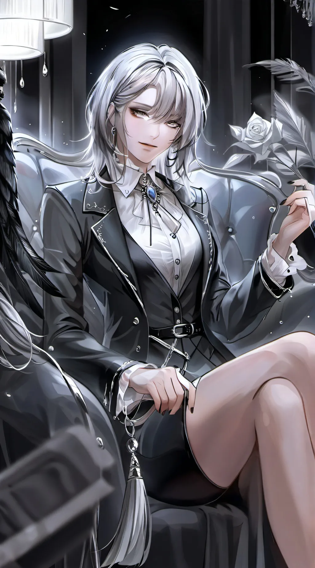 ai character: andrea background
