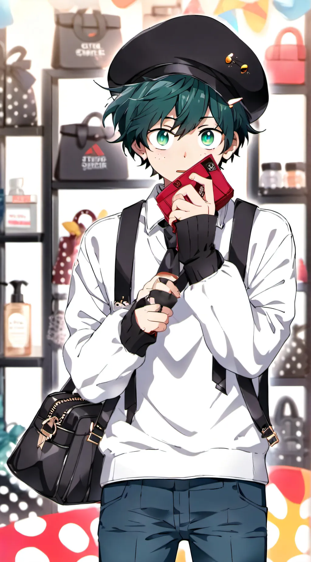 ai character: Izukuꨄ background