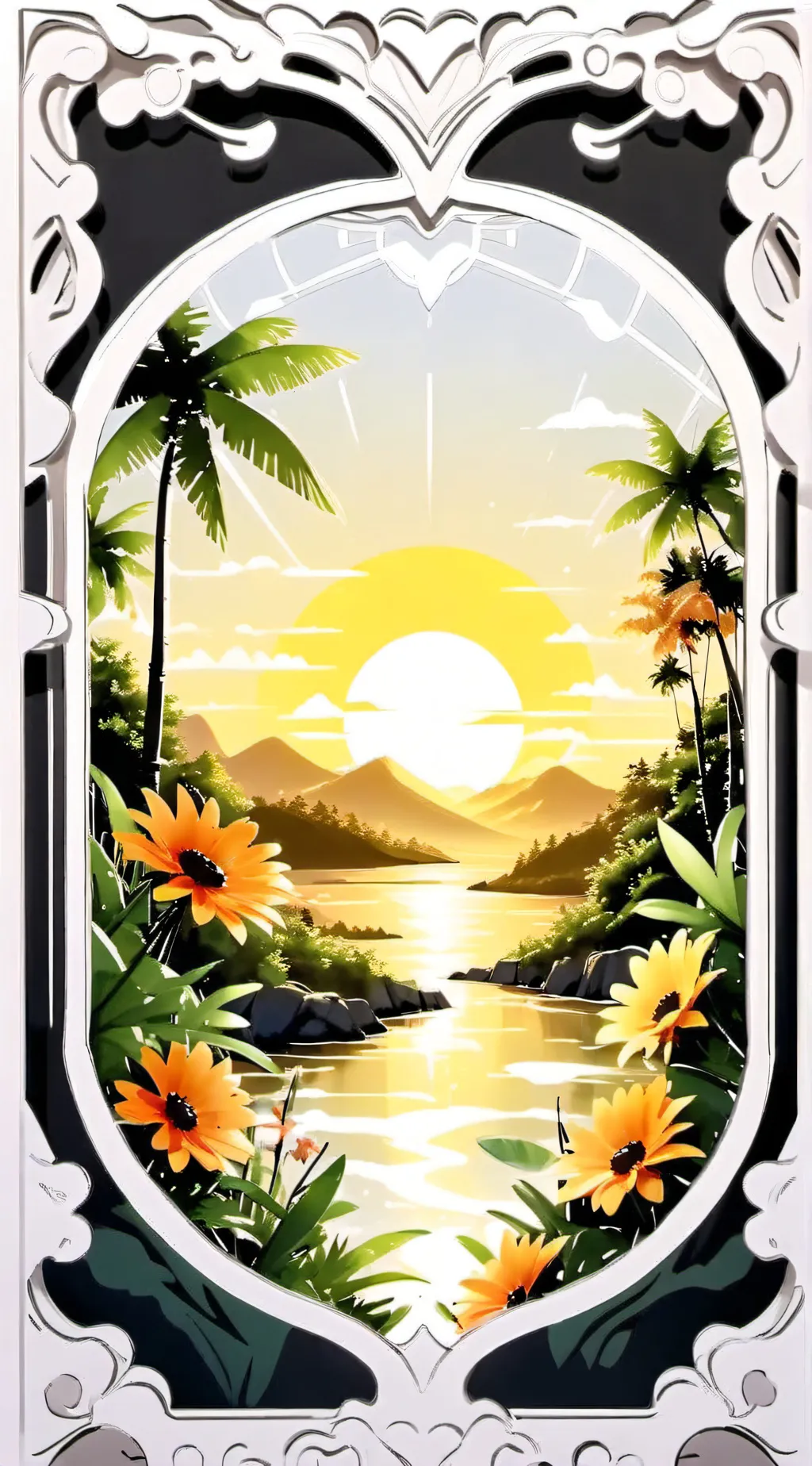 ai character: 🌴mm2 Summer RP background